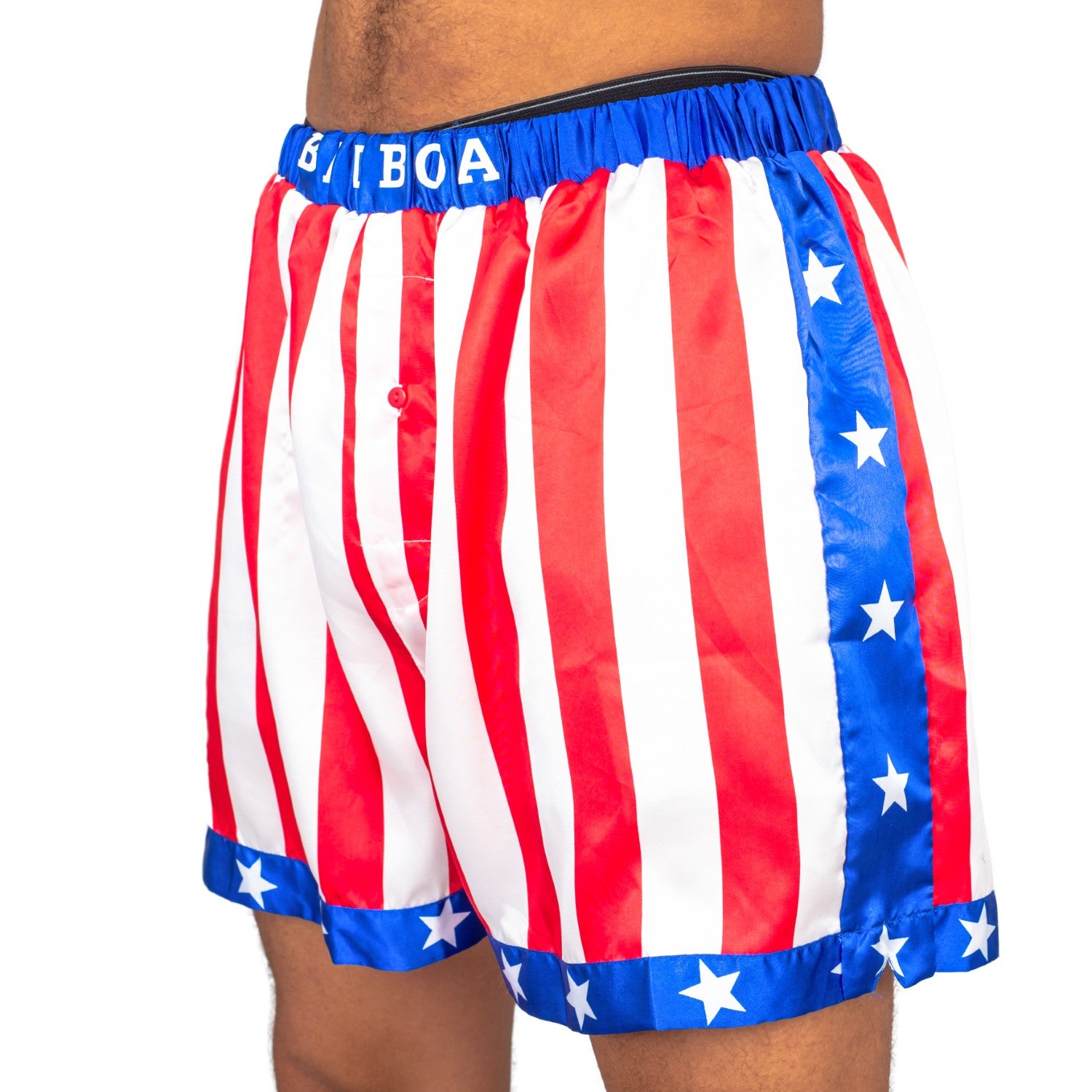 Rocky Balboa Boxing American Adult Flag Shorts