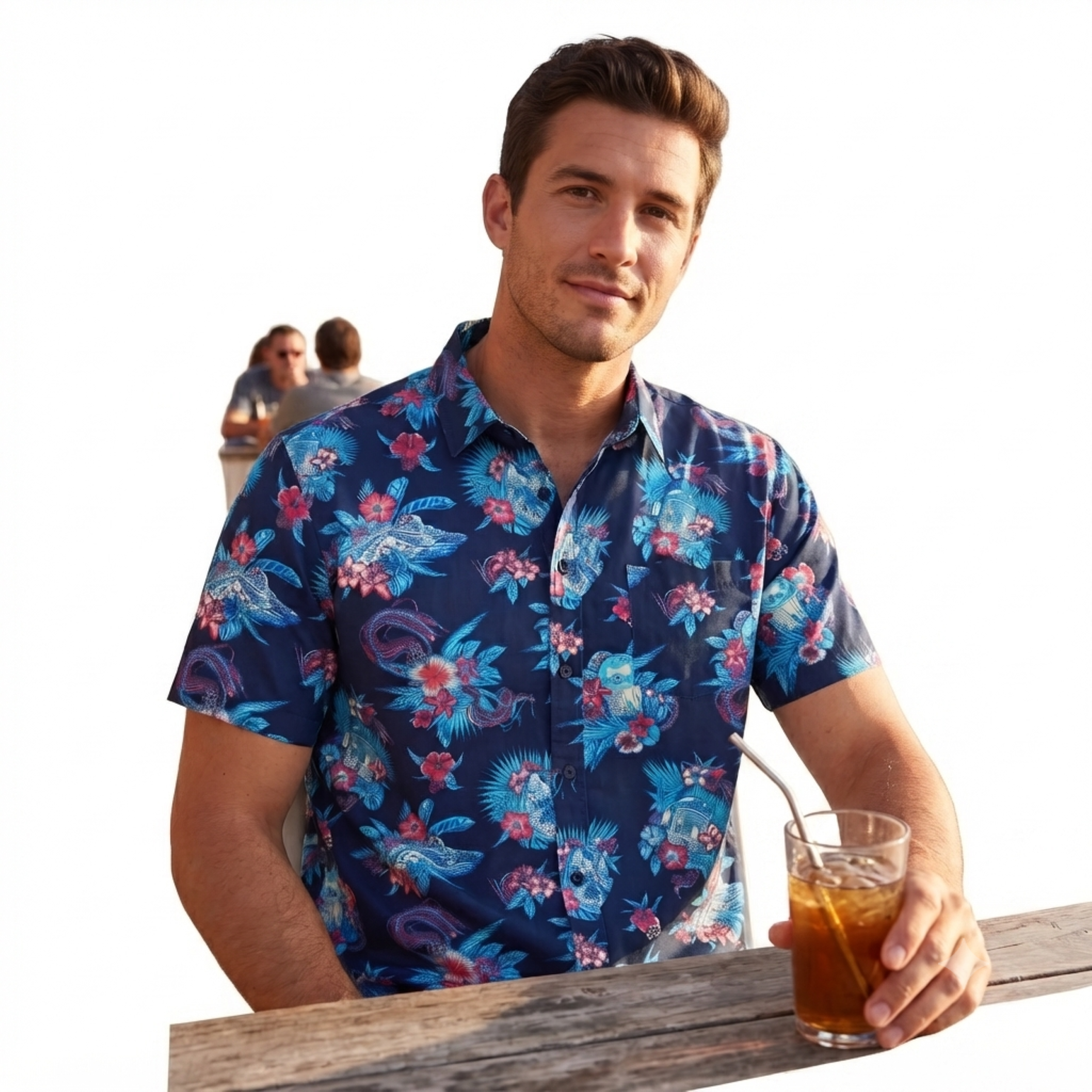 Star Wars Floral Button Up Adult Unisex Gift Idea Shirt