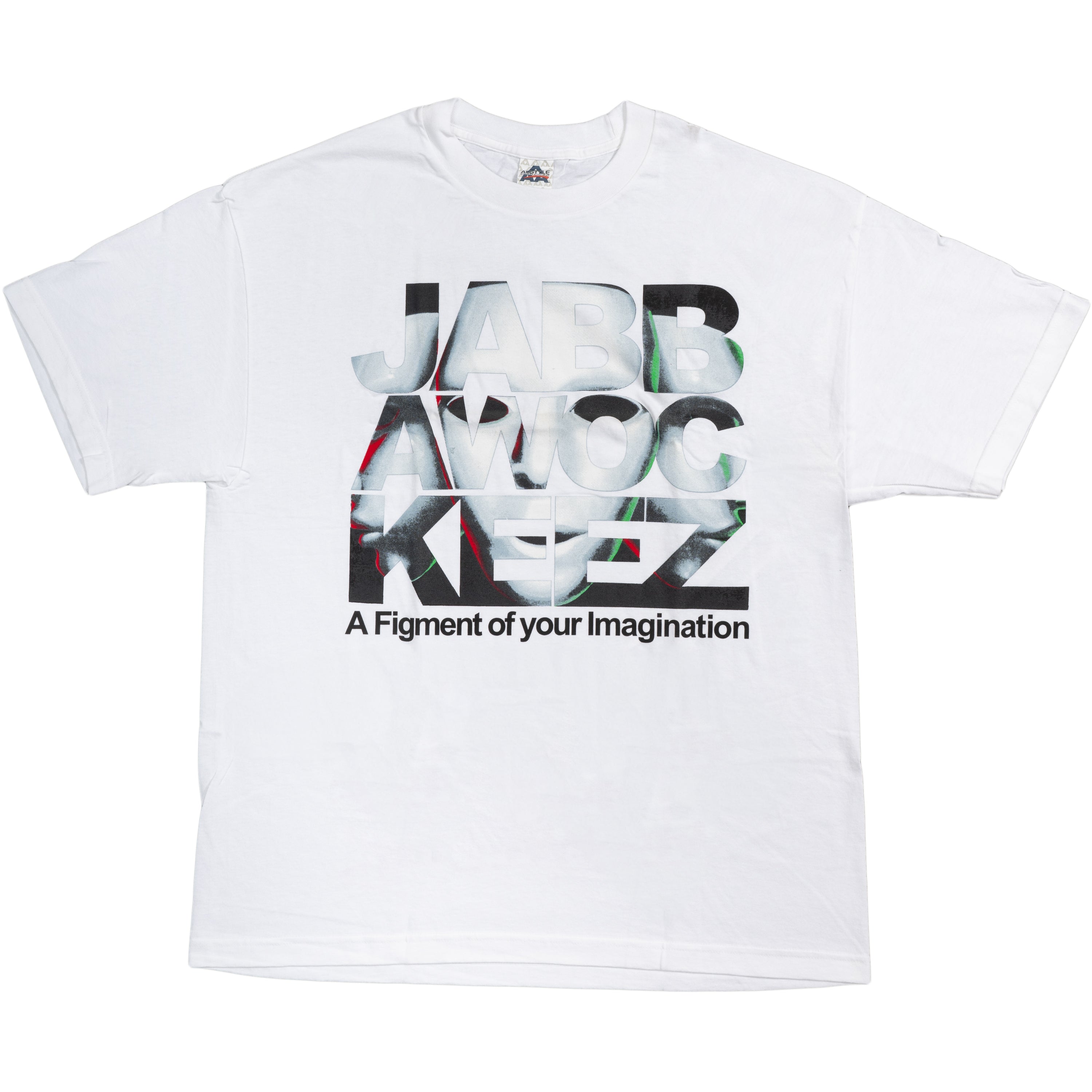 Jabbawockeez Dance Face Fill Logo White T-shirt Tee
