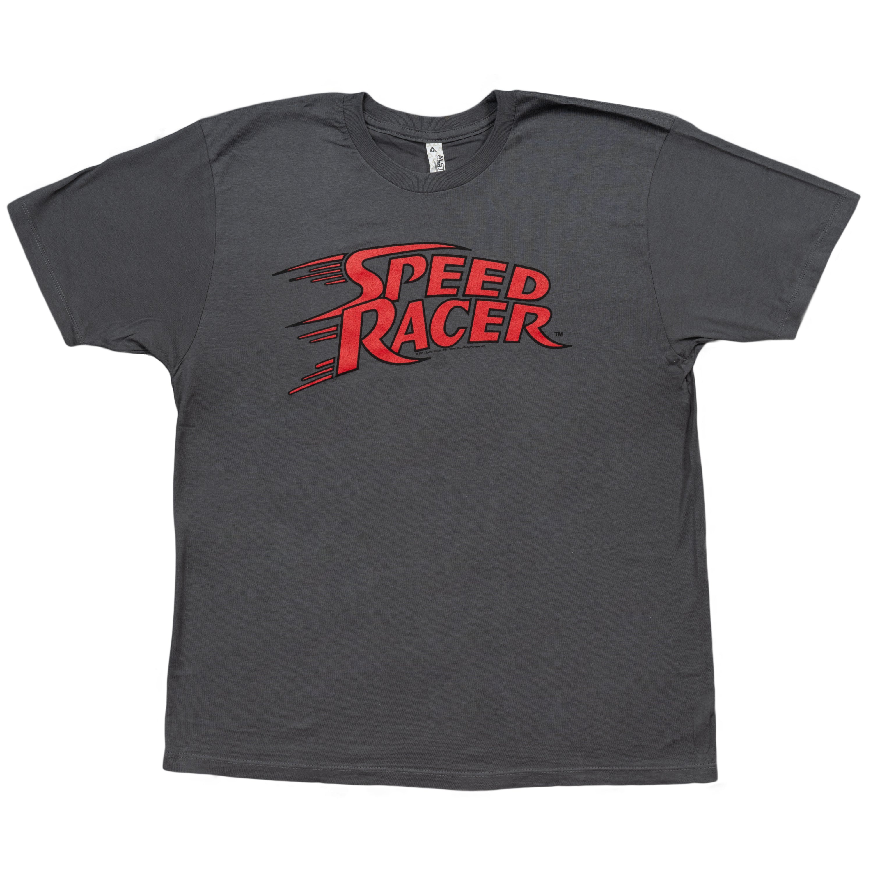 Speed Racer Logo Charcoal T-Shirt