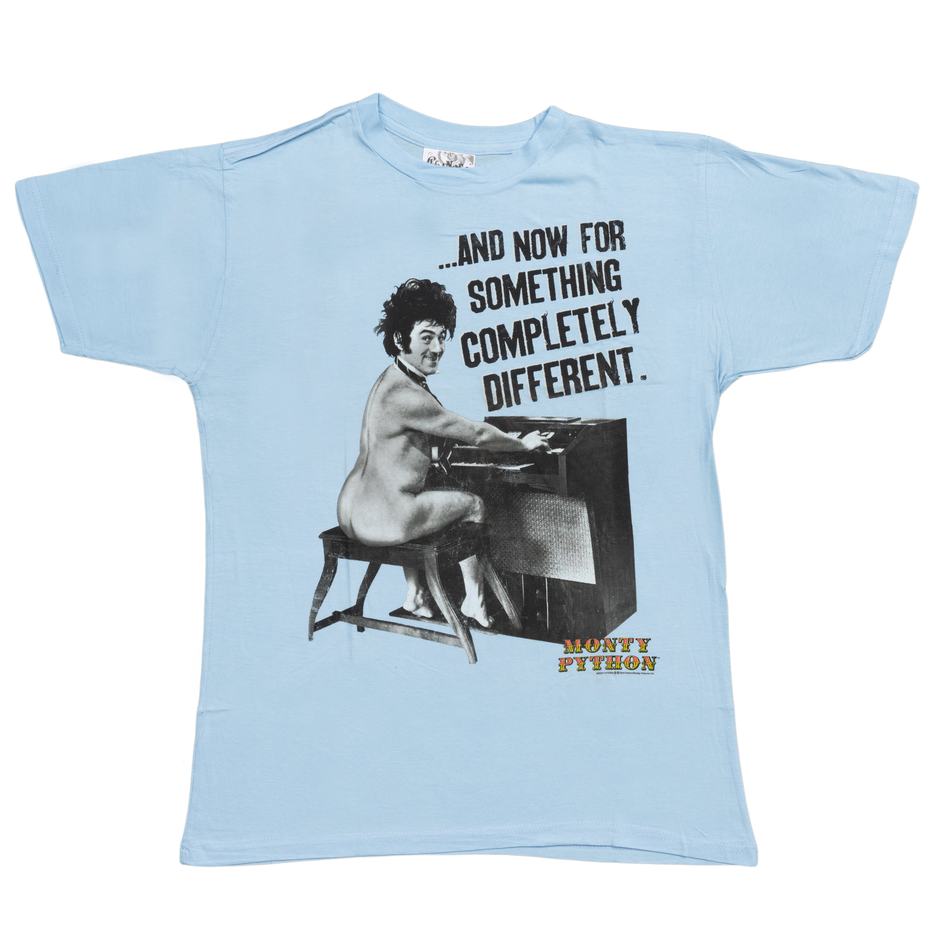 Monty Python And Now For Something Completely Different Light Blue T-Shirt