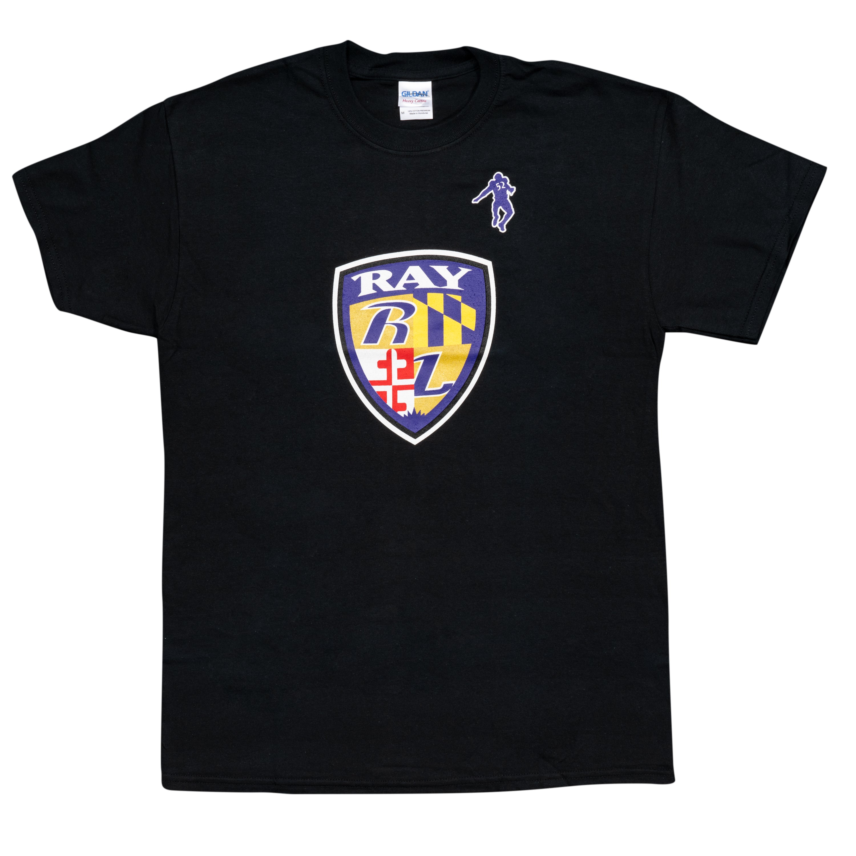 Adult NFL Sports Team Superbowl Baltimore Ravens Ray Lewis Champion T-Shirt