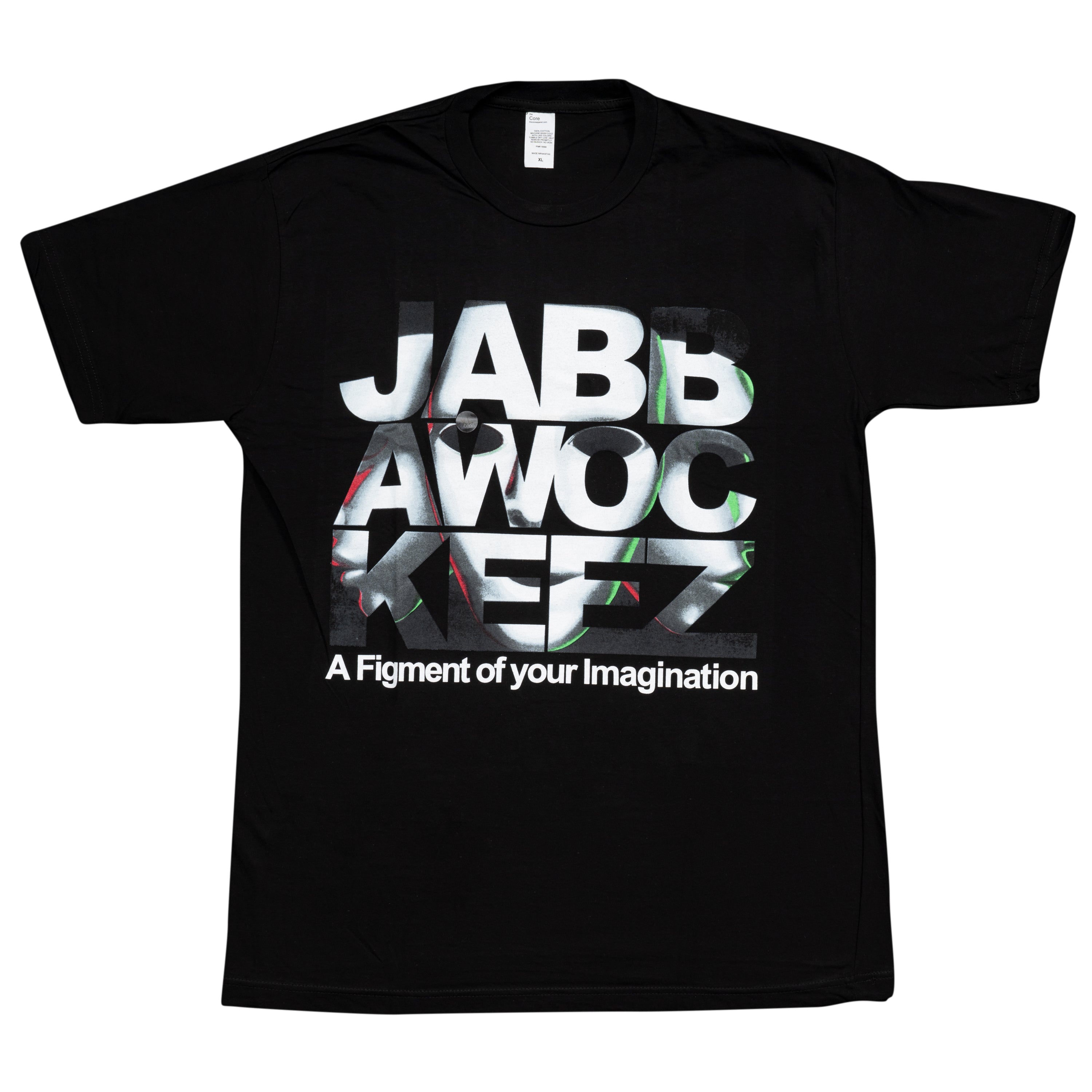 Jabbawockeez Dance Face Fill Logo Black T-shirt
