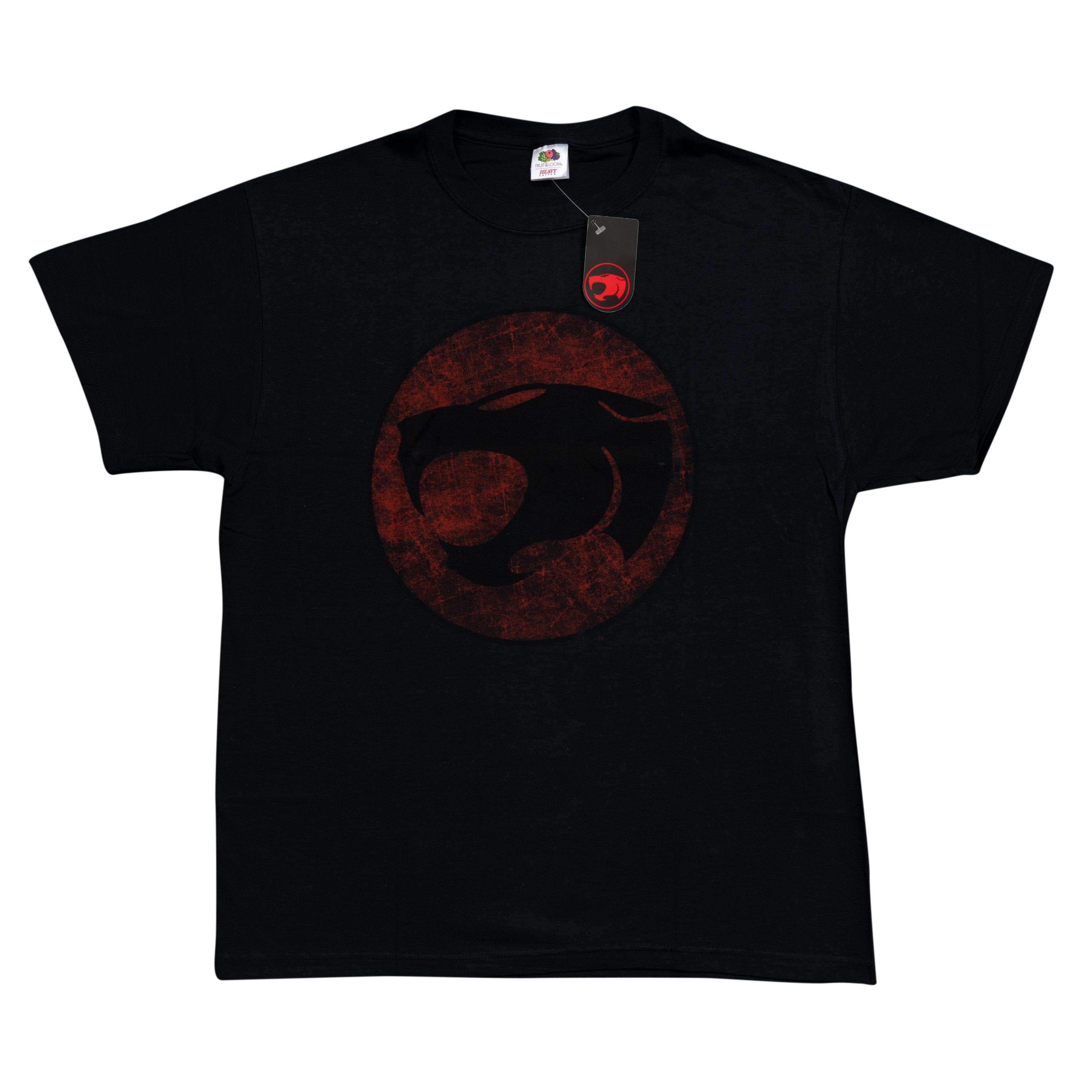 Thundercats Distressed Logo Black T-Shirt