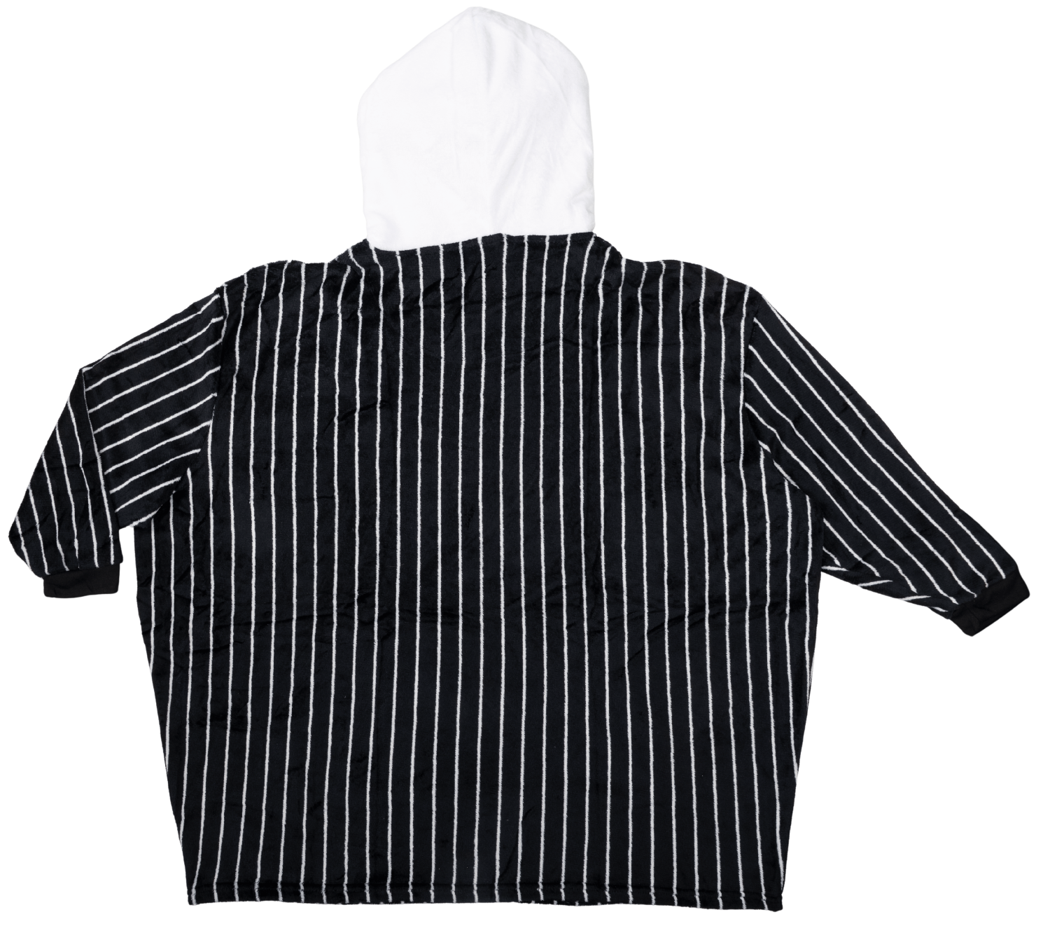 Adult Unisex One Size Nightmare Christmas Jack Big Face Oversized Blanket Hoodie Sleep Poncho