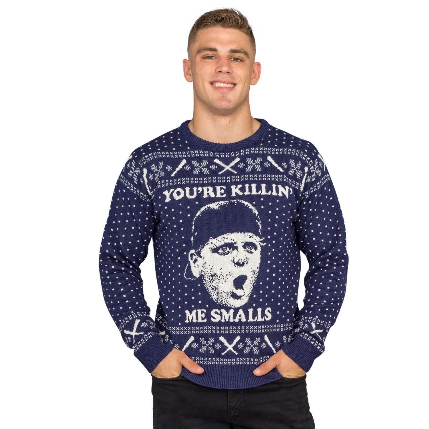 Baseball Sand Field Unisex You're Killin' Me Smalls Ugly Christmas Sweater
