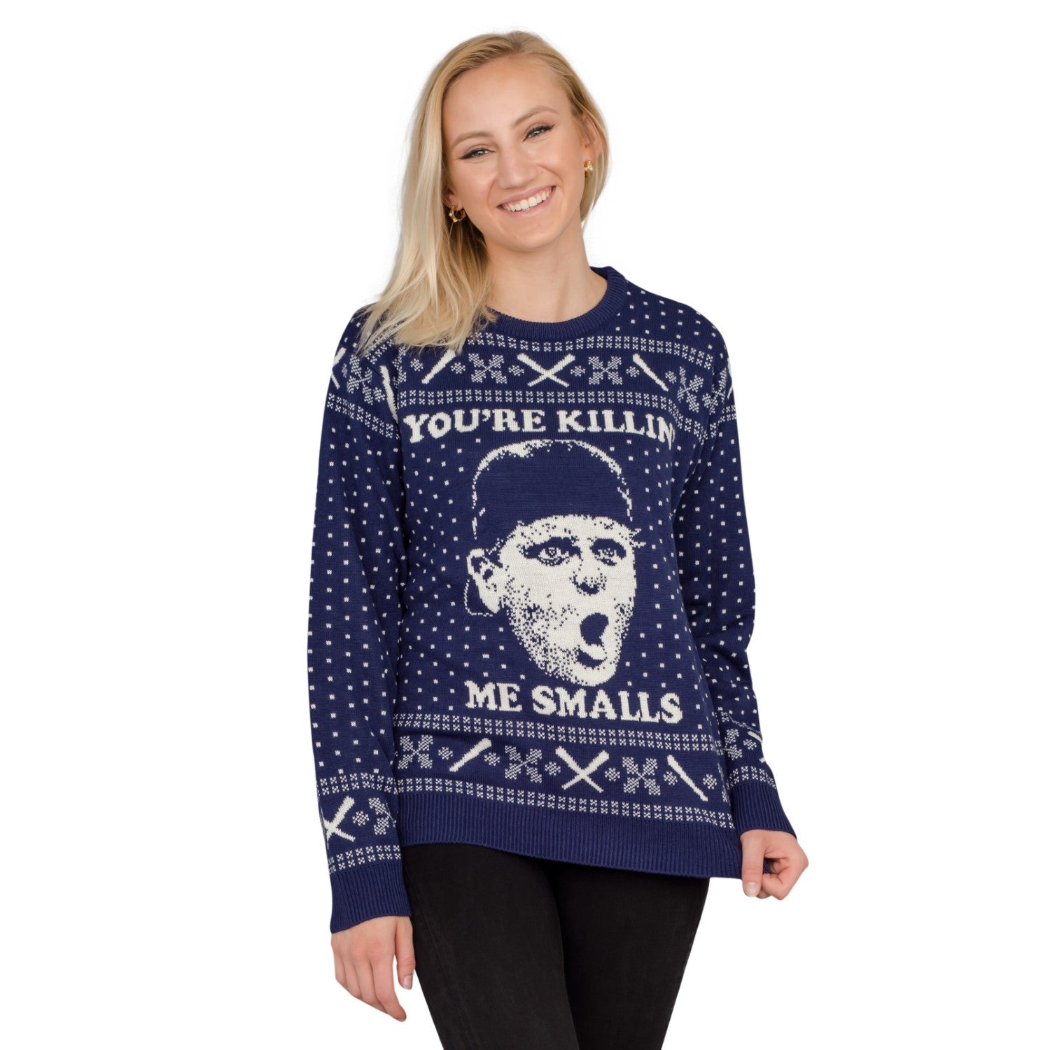 Baseball Sand Field Unisex You're Killin' Me Smalls Ugly Christmas Sweater
