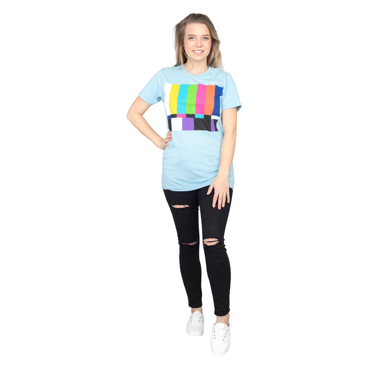The Big Bang Theory Sheldon Test Pattern T-shirt