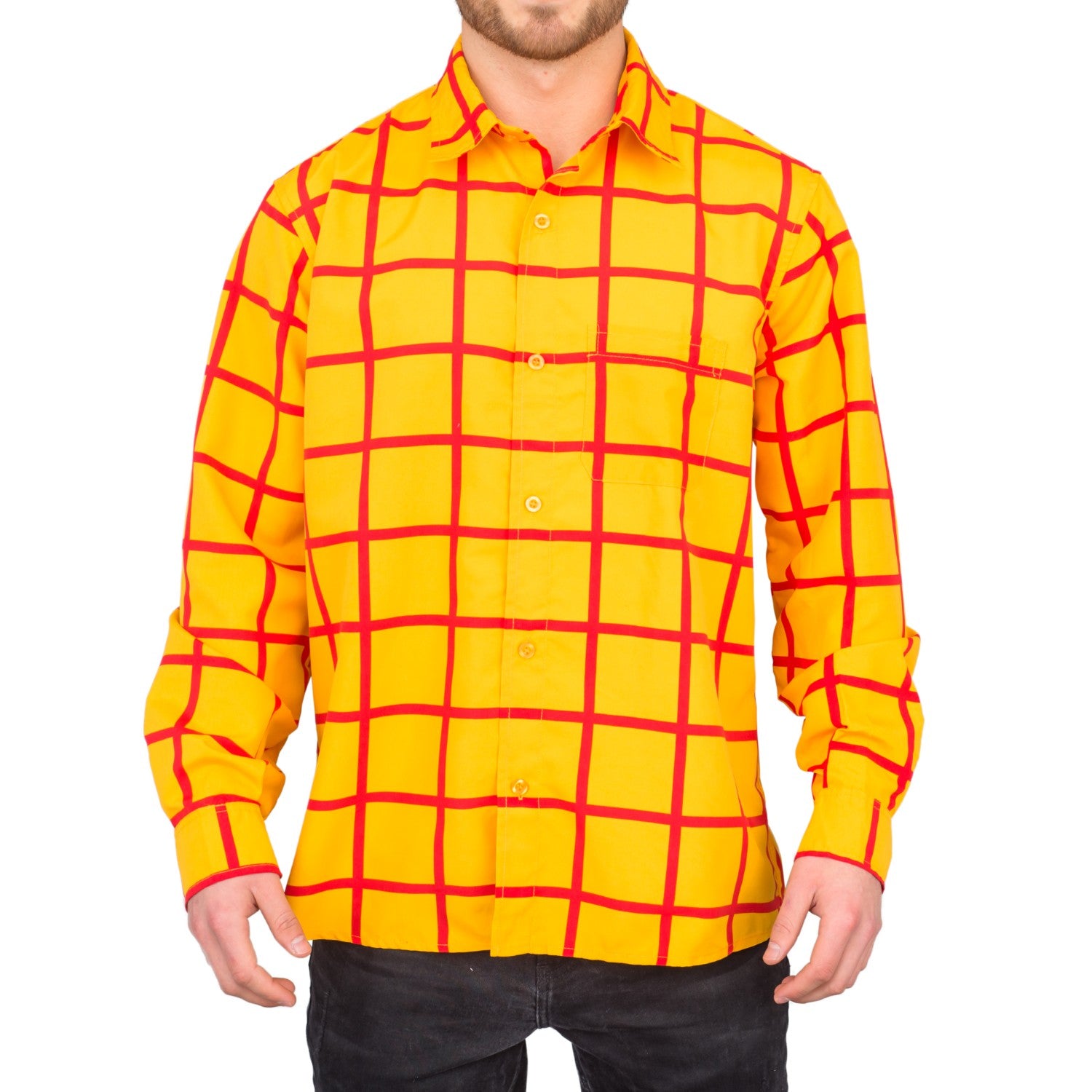 Toy Story Sheriff Cowboy Costume Shirt