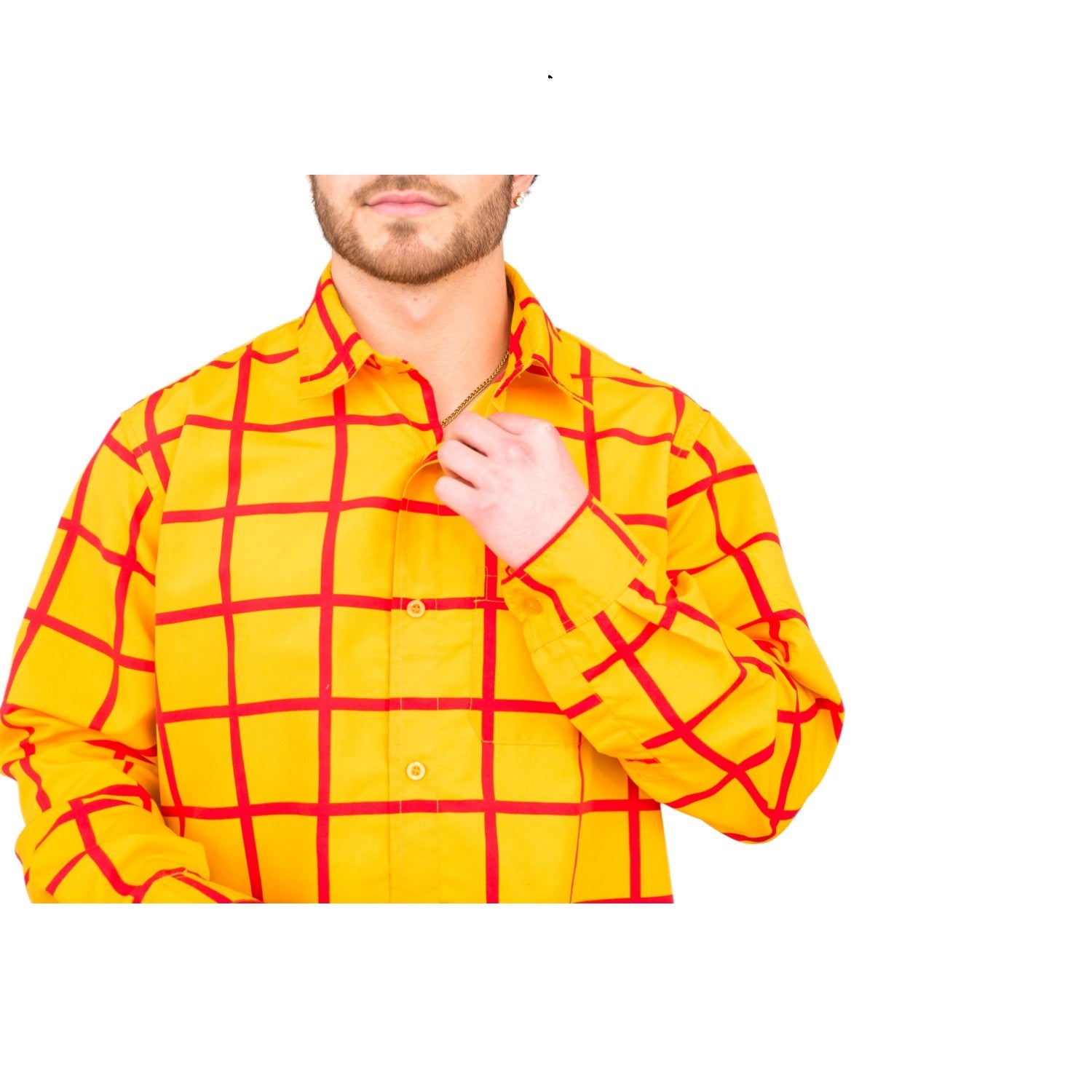 Toy Story Sheriff Cowboy Costume Shirt