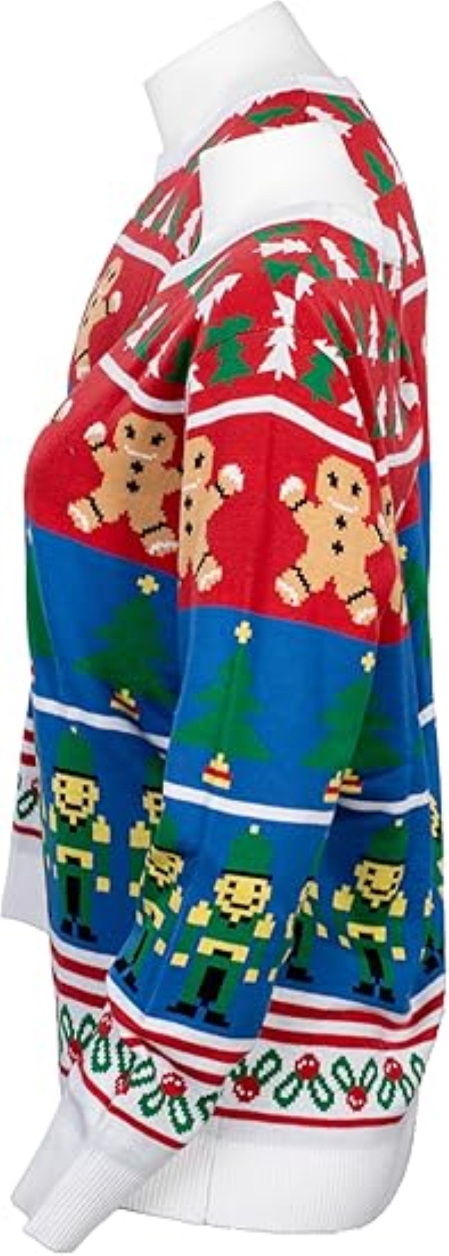 Two Person/Couples Adult Unisex Funny Ugly Christmas Sweater Costume