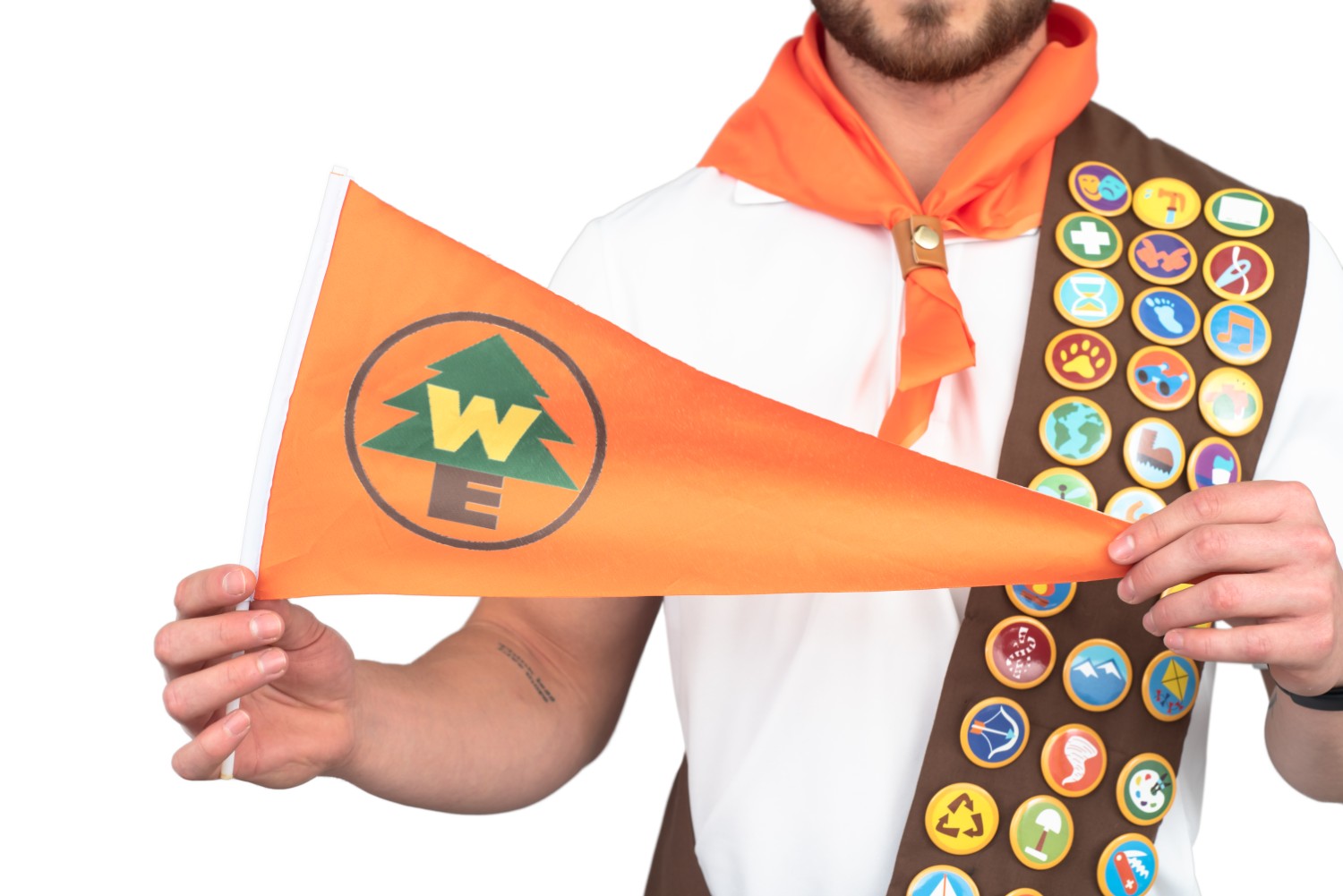 UP Sash with Pins, Flag & Neck Piece