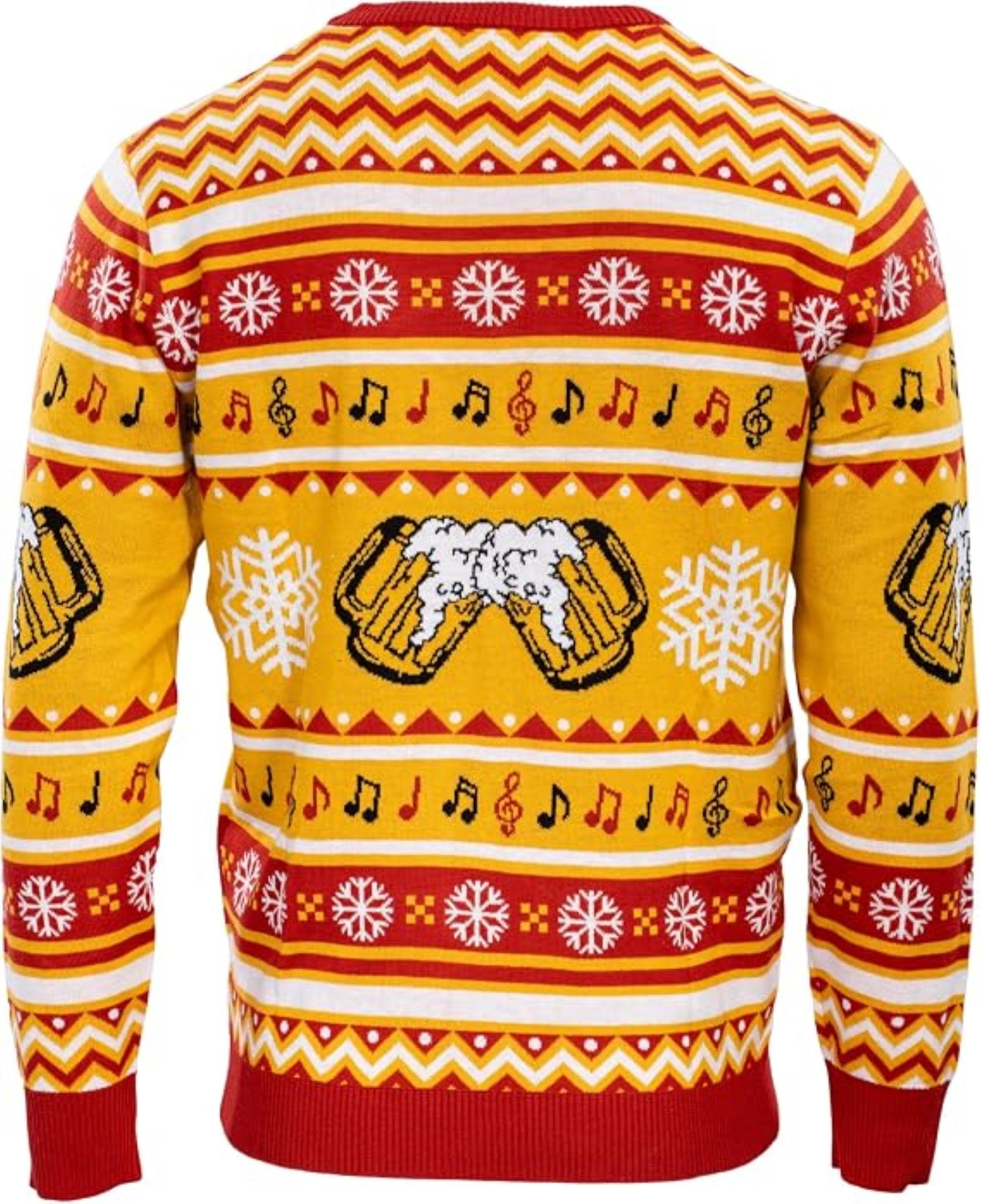 Kenosha Kickers 1990s Movie Polka Band Adult Unisex Ugly Christmas Sweater