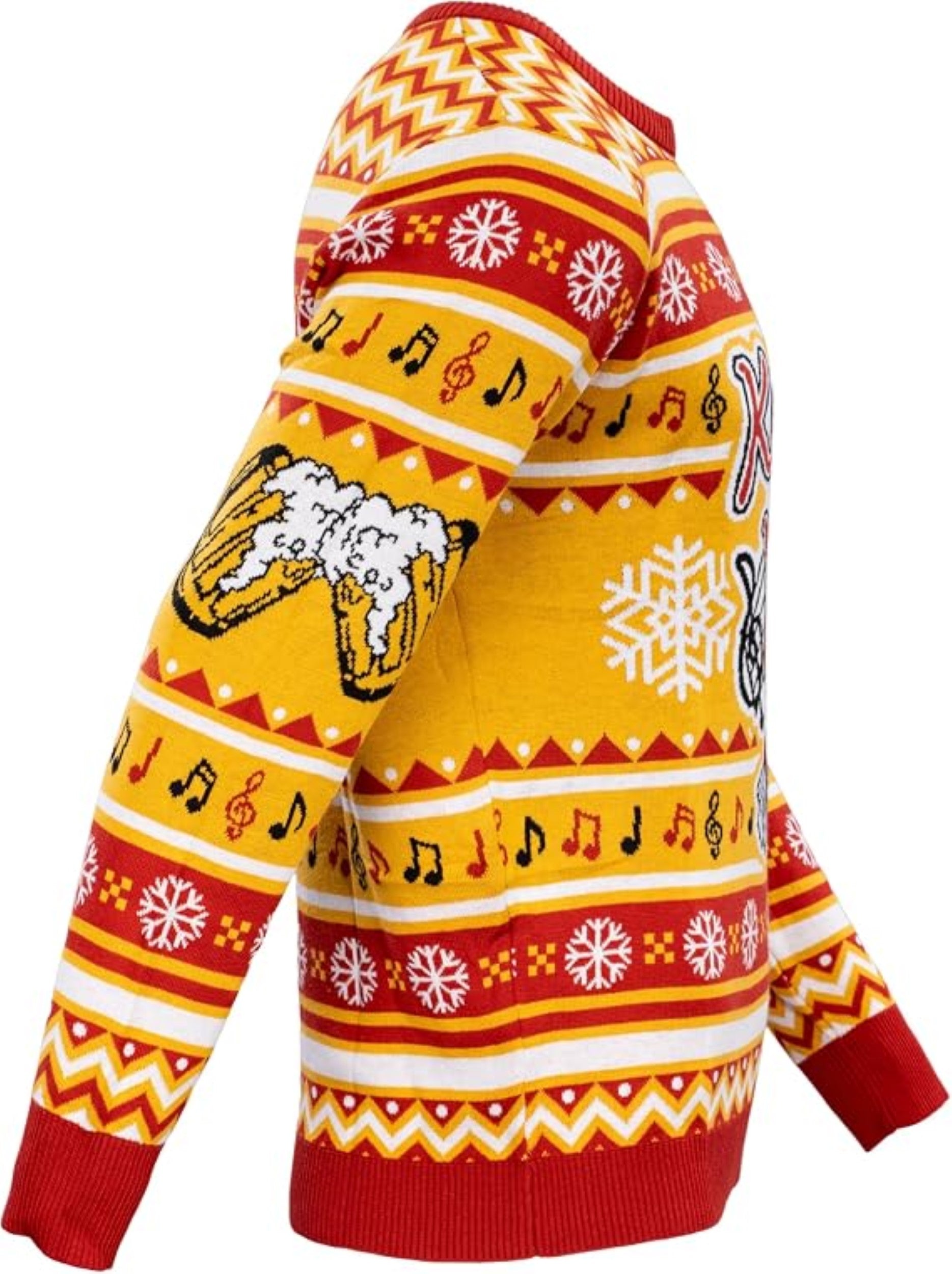 Kenosha Kickers 1990s Movie Polka Band Adult Unisex Ugly Christmas Sweater