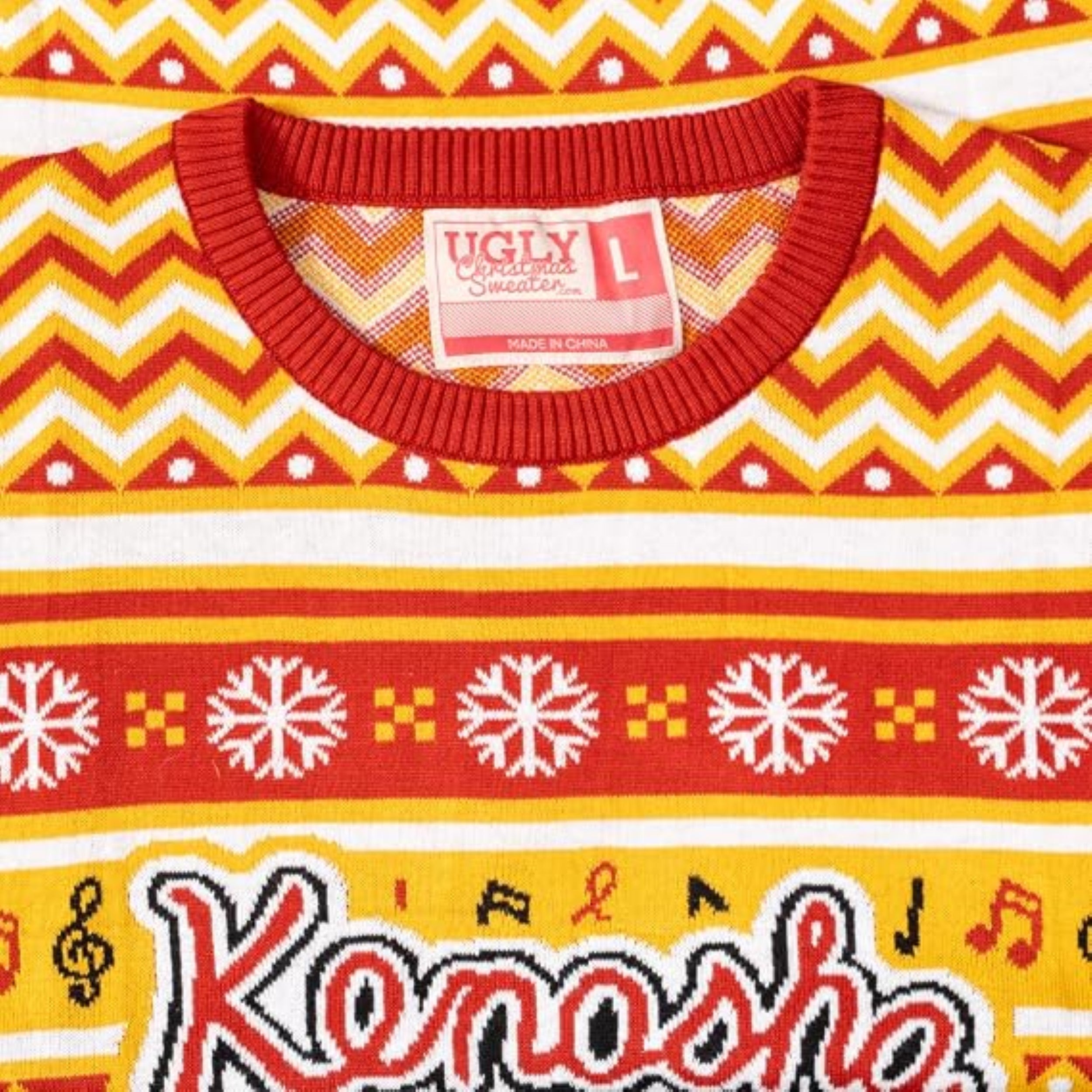 Kenosha Kickers 1990s Movie Polka Band Adult Unisex Ugly Christmas Sweater