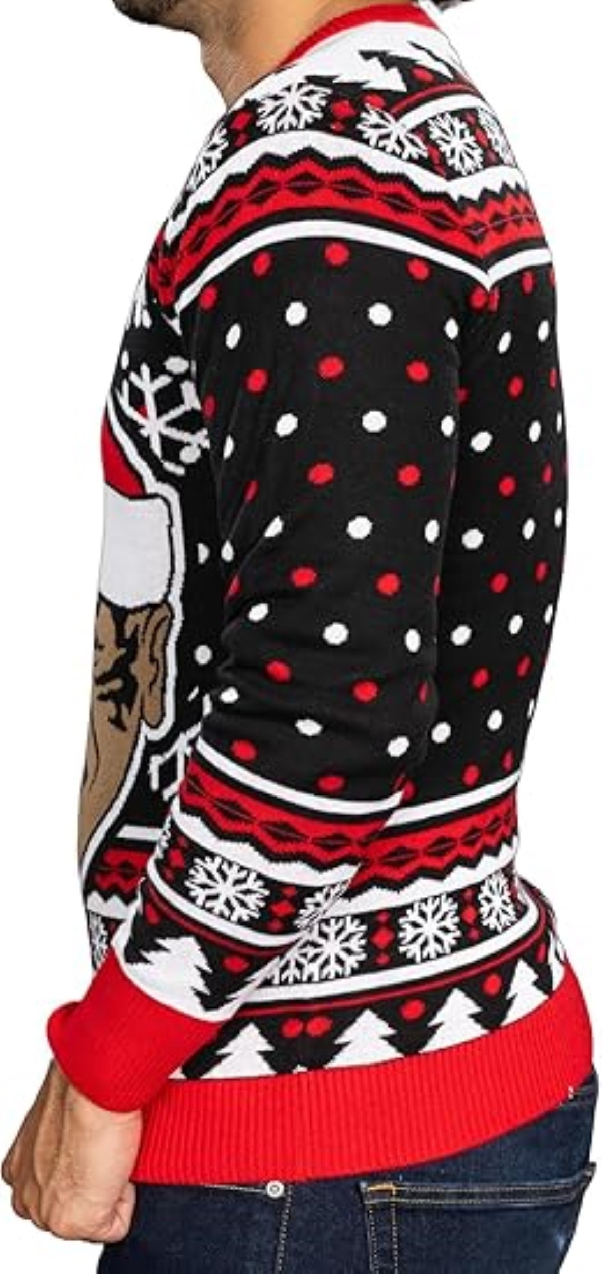 Merry Chrithmith! Iron Mike Santa Adult Unisex Funny Ugly Christmas Sweater