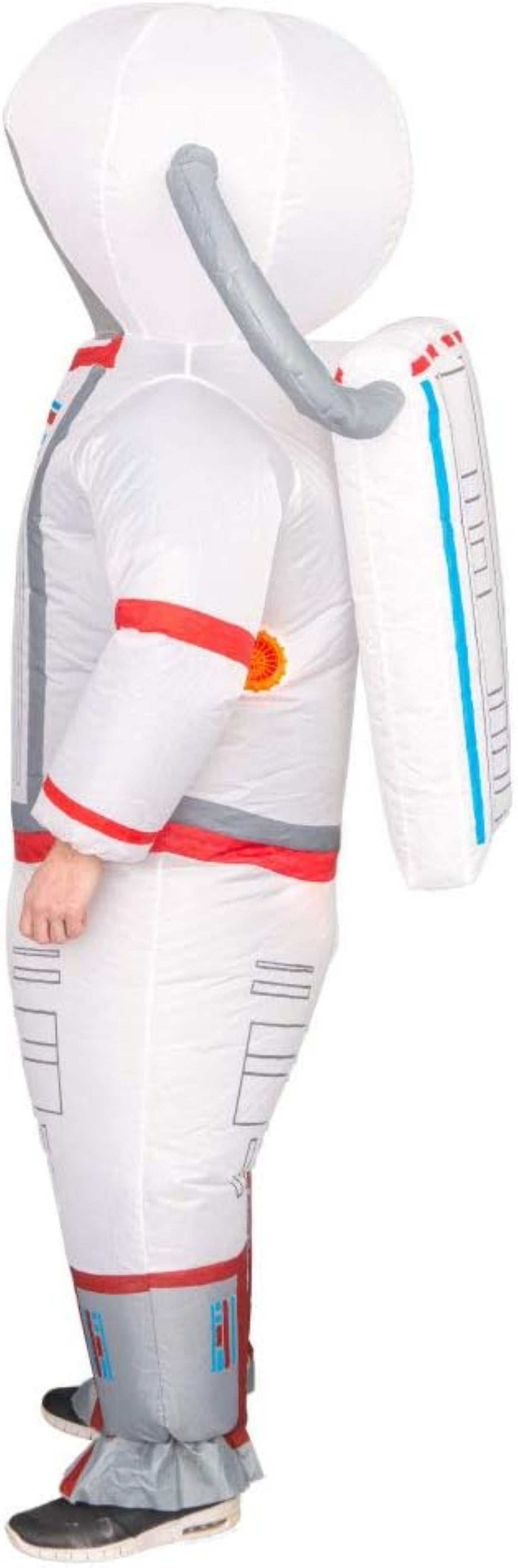 Unisex Astronaut Spaceman Inflatable Chub-Suit Costume Jumpsuit