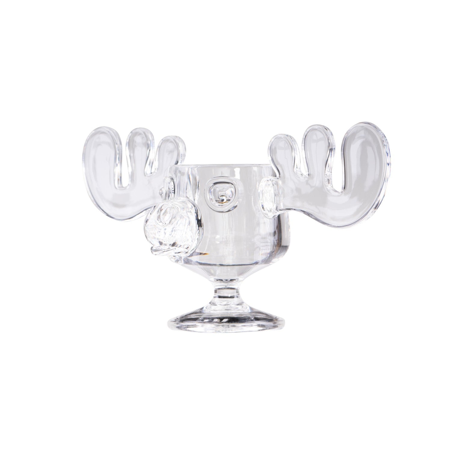Vacation Movie Moose Mug Acrylic Christmas Clear Eggnog Mug
