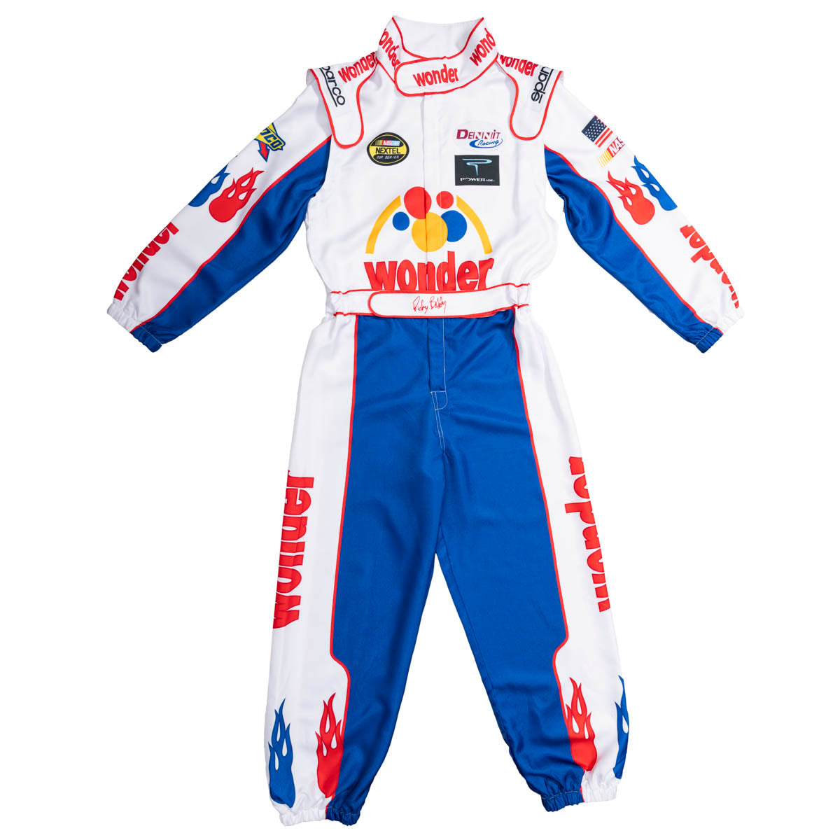 Talladega Nights: The Ballad of Ricky Bobby Racing Jumpsuit Costume Front View