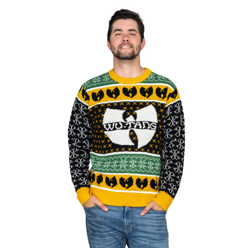 Wu-Tang Clan Killer Bee Logo Ugly Christmas Sweater