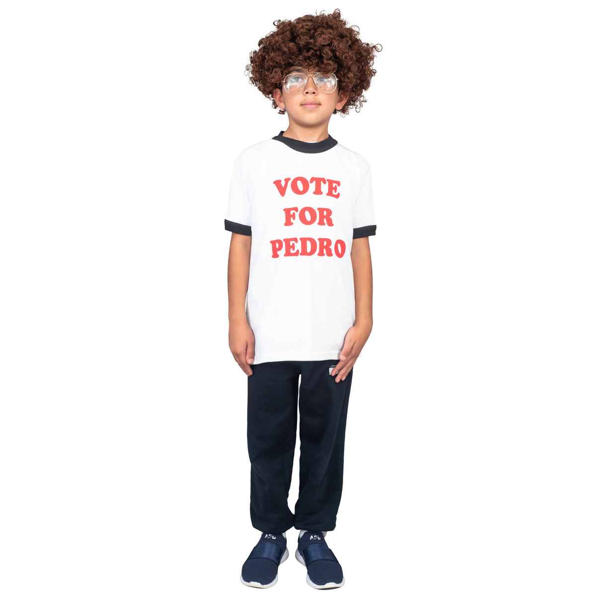 Napoleon Dynamite Vote For Pedro Youth Halloween Cosplay Costume T-shirt