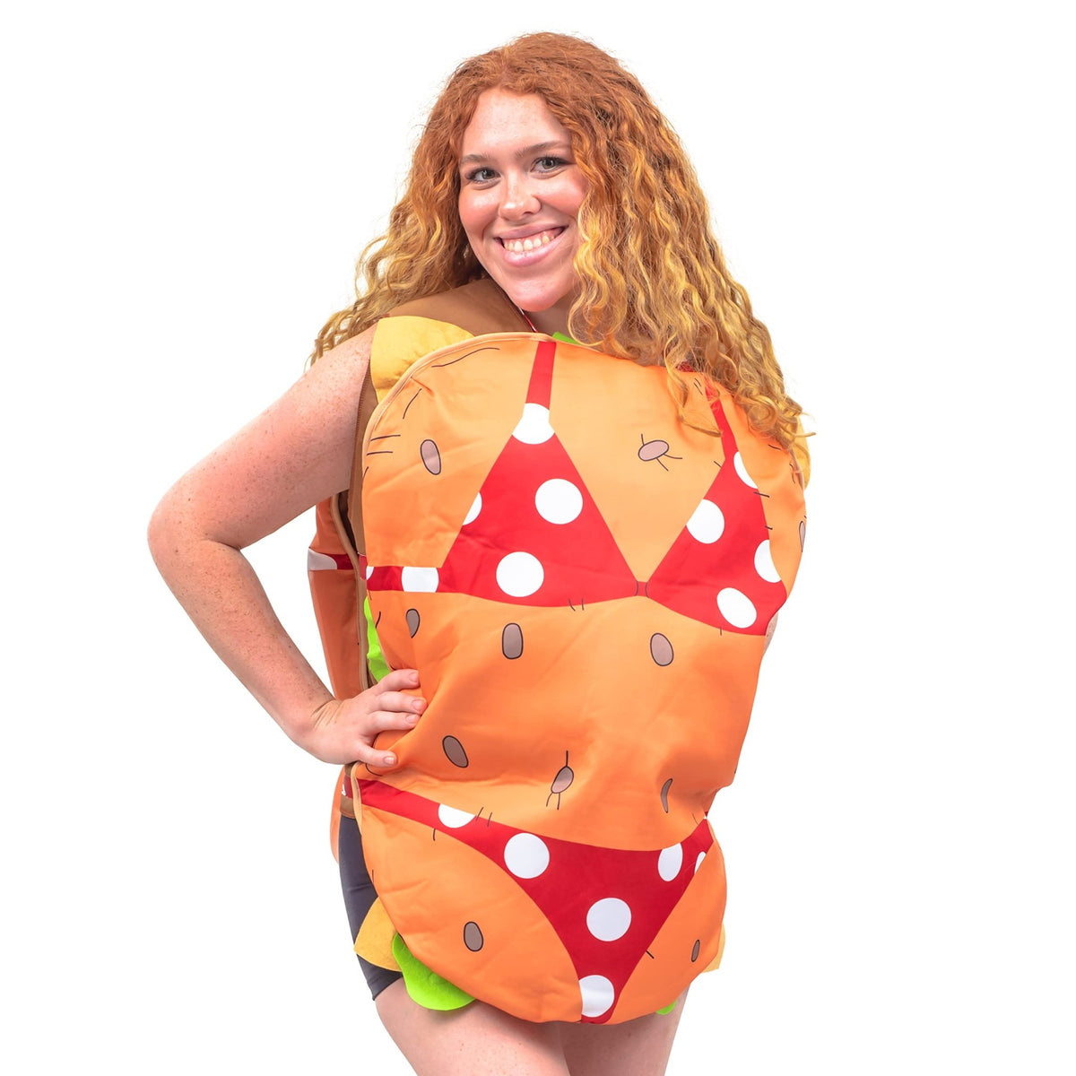 Adult Food 3D Sandwich Spicy Chicken Pizza Taco Burger Halloween Costume Cosplay - TVStoreOnline