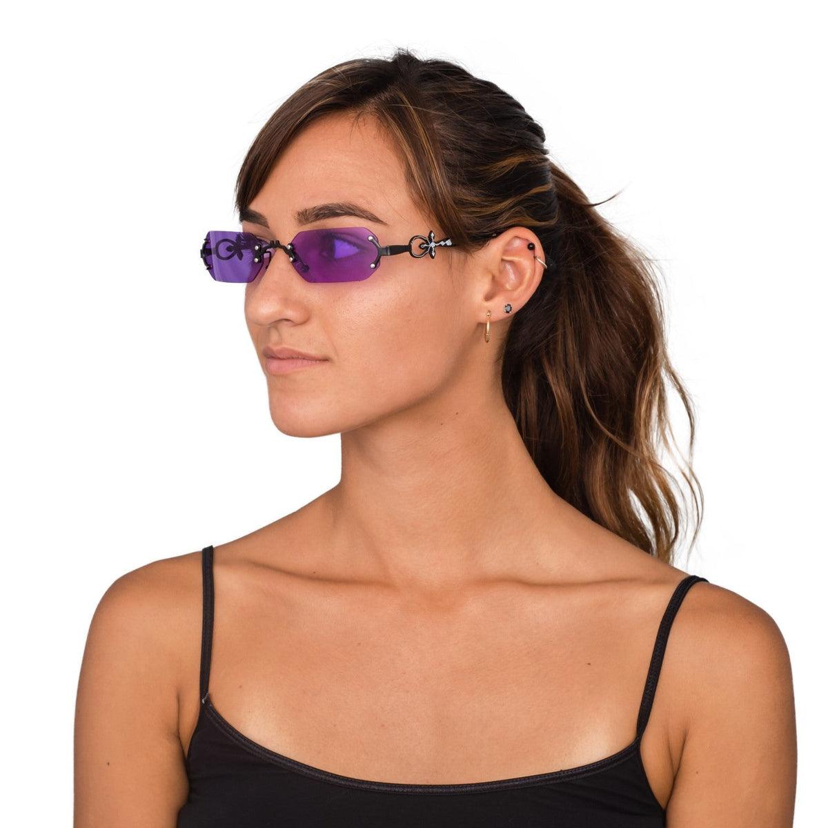 Adult Halloween Accessory Gothic Vampire Glasses - TVStoreOnline