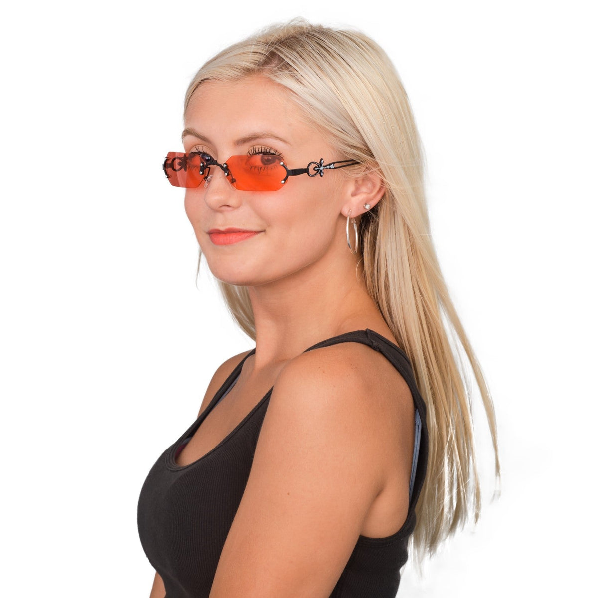Adult Halloween Accessory Gothic Vampire Glasses - TVStoreOnline