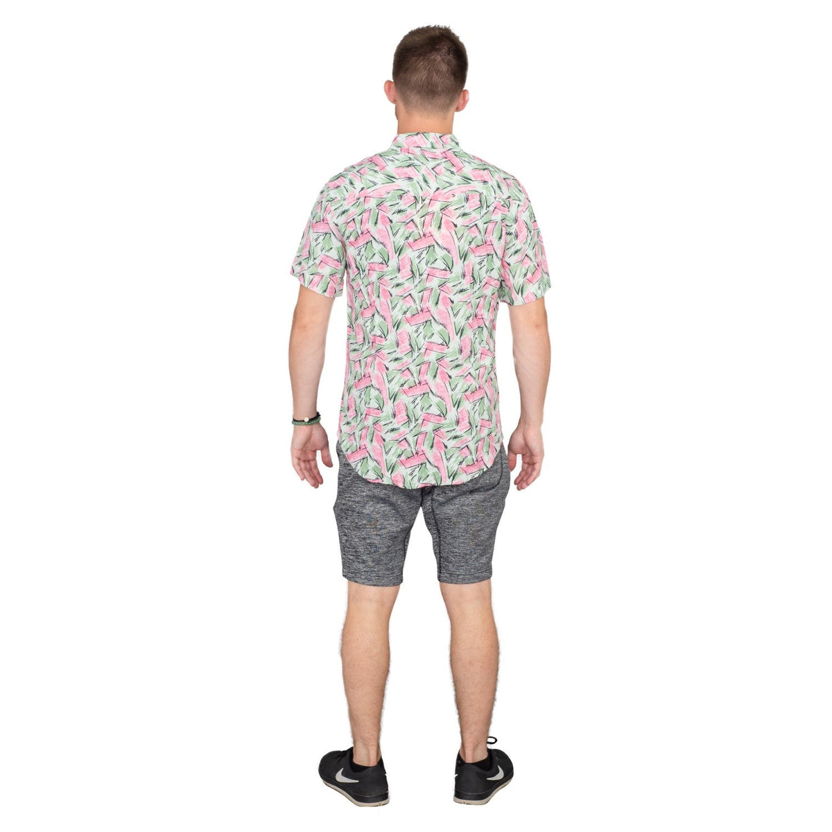 Adult Halloween Tropical Hopper Costume Cosplay Hawaiian Button Down Shirt - TVStoreOnline