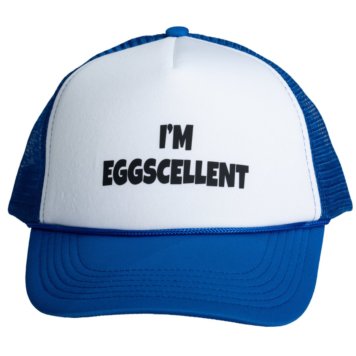 Adult "I’m Eggscellent" Adjustable Halloween Cosplay Baseball Cap - TVStoreOnline