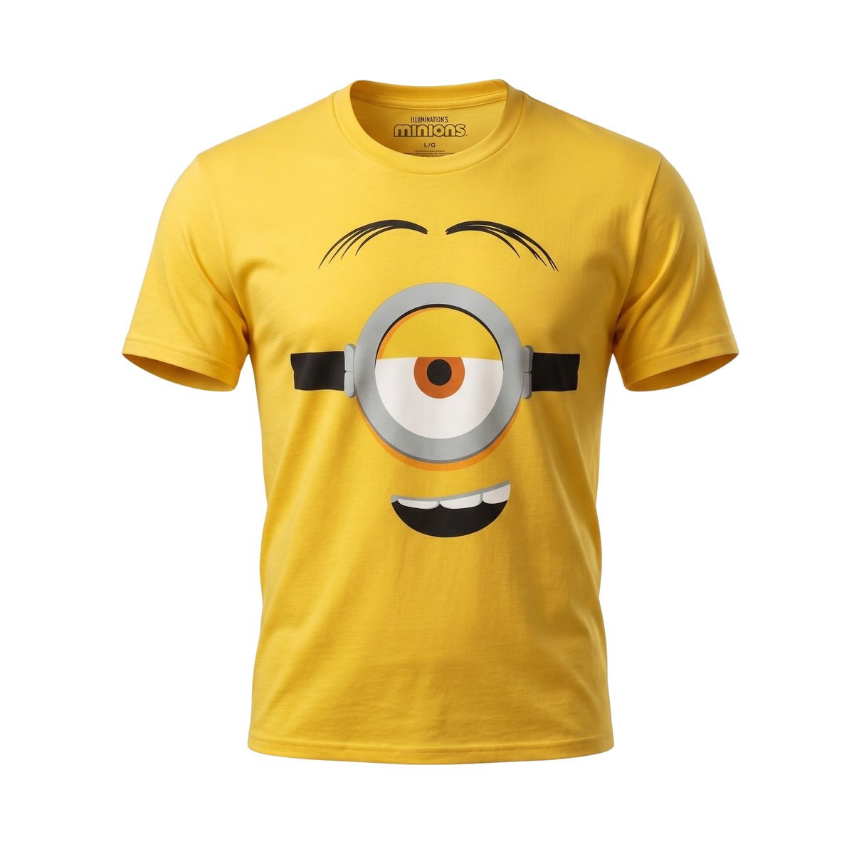 Adult Minions Big Face Halloween Cosplay Costume T-Shirt - TVStoreOnline