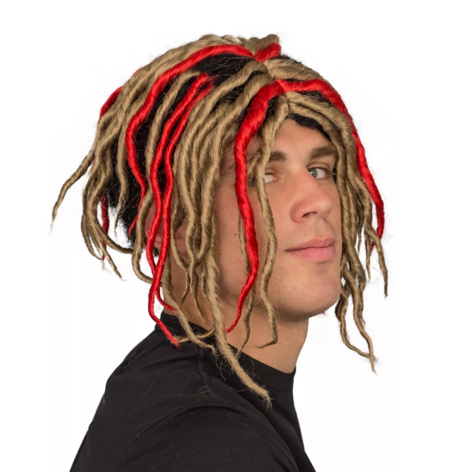 Adult Rasta Colorful Dreadlocks Halloween Cosplay Costume Wig - TVStoreOnline