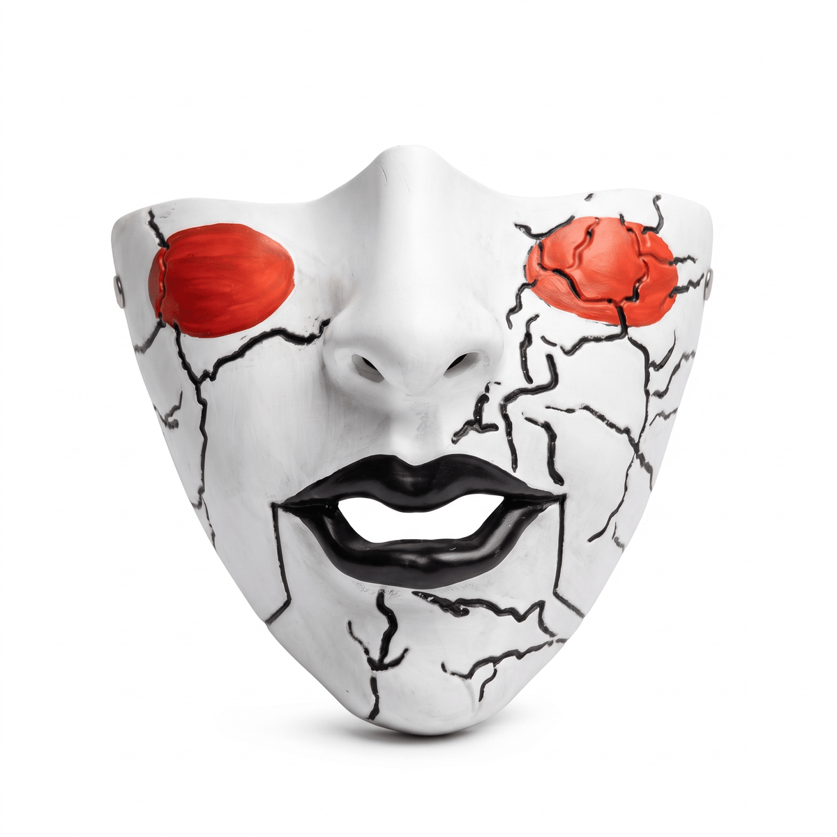 Adult Unisex Traditional Japanese Halloween Cosplay Costume Masks (4 Styles) - TVStoreOnline