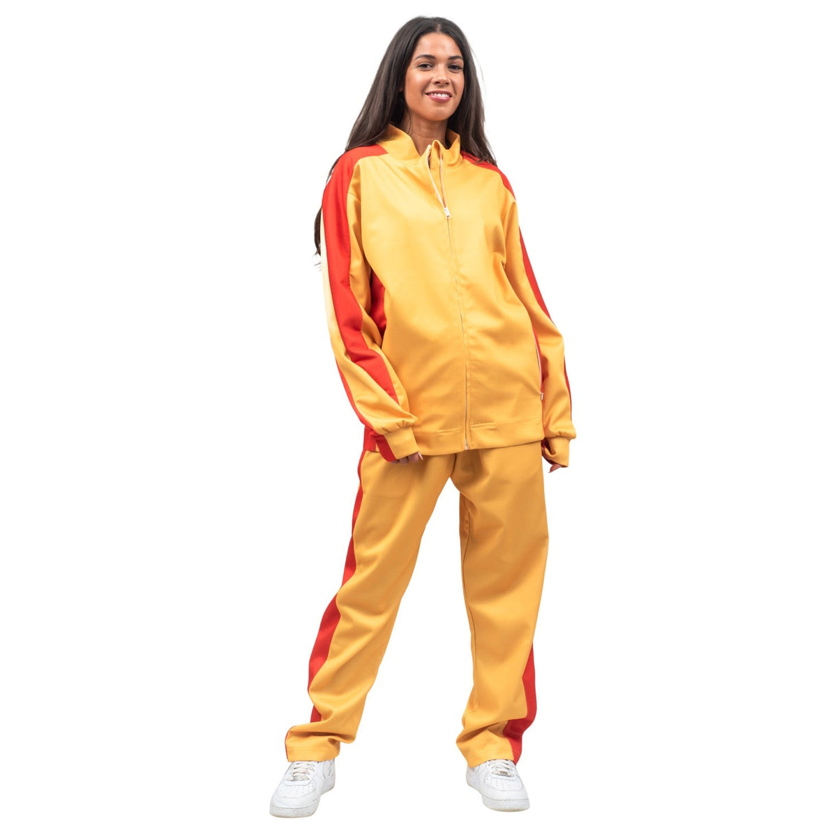 Average Joe's | Dodgeball Jacket and Pants Warm-Ups Halloween Costume - TVStoreOnline