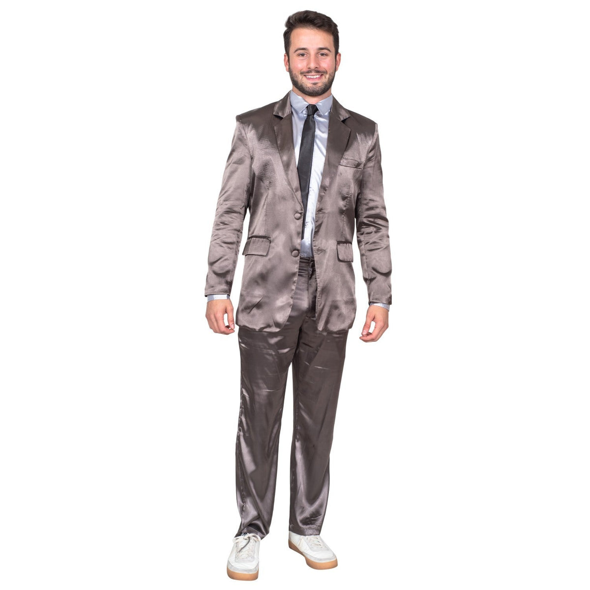 Barney The Legendary Pajama Suit Four Pieces Silk PJ Halloween Costume Cosplay - TVStoreOnline