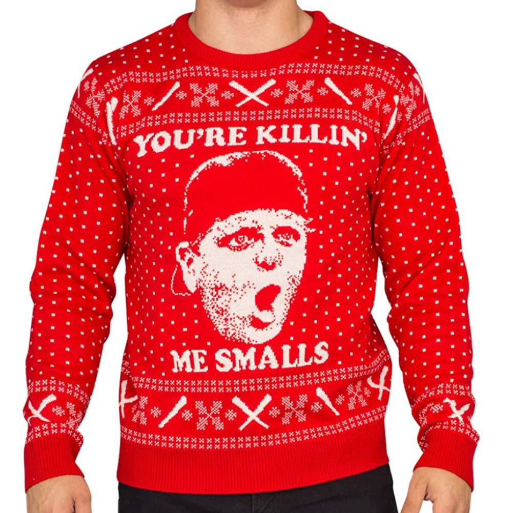 Baseball Sand Field Unisex You're Killin' Me Smalls Ugly Christmas Sweater - TVStoreOnline