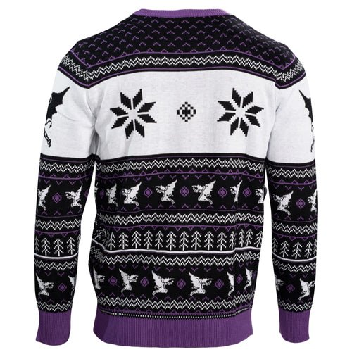 Black Sabbath Unisex Flying Demon Logo Ugly Christmas Sweater - TVStoreOnline