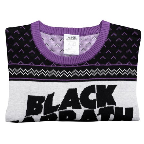 Black Sabbath Unisex Flying Demon Logo Ugly Christmas Sweater - TVStoreOnline