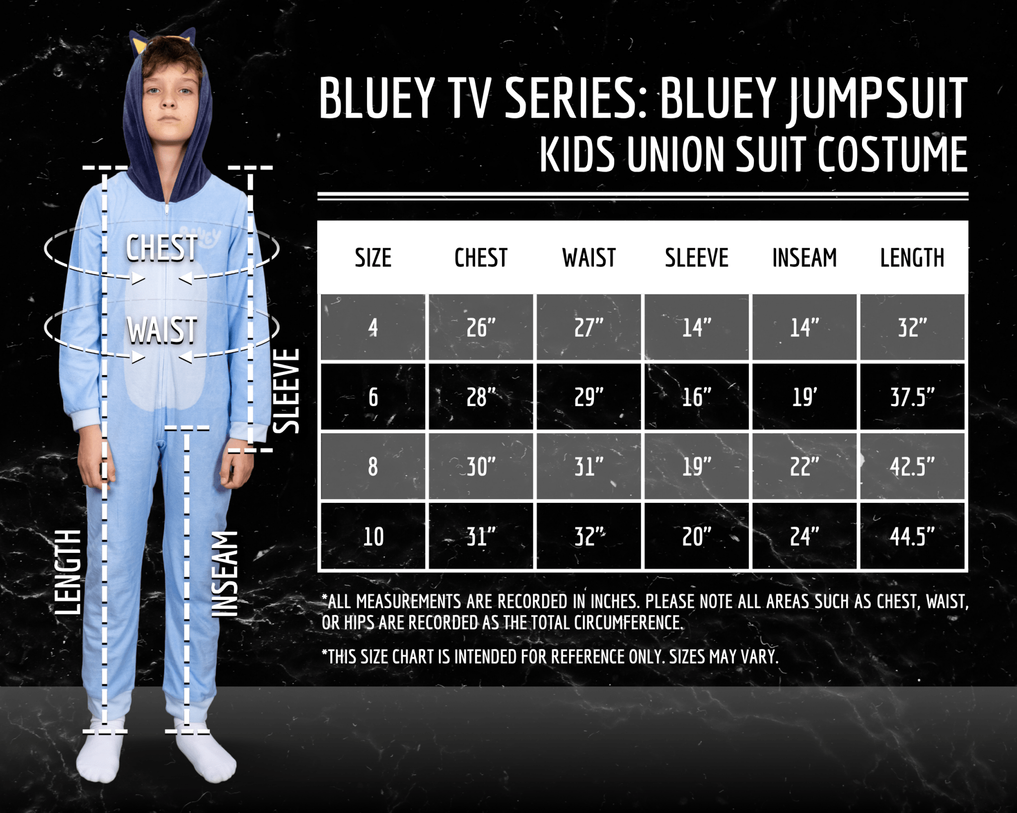 Bluey Kids Youth Children TV Series Halloween Costume Cosplay Jumpsuit - TVStoreOnline