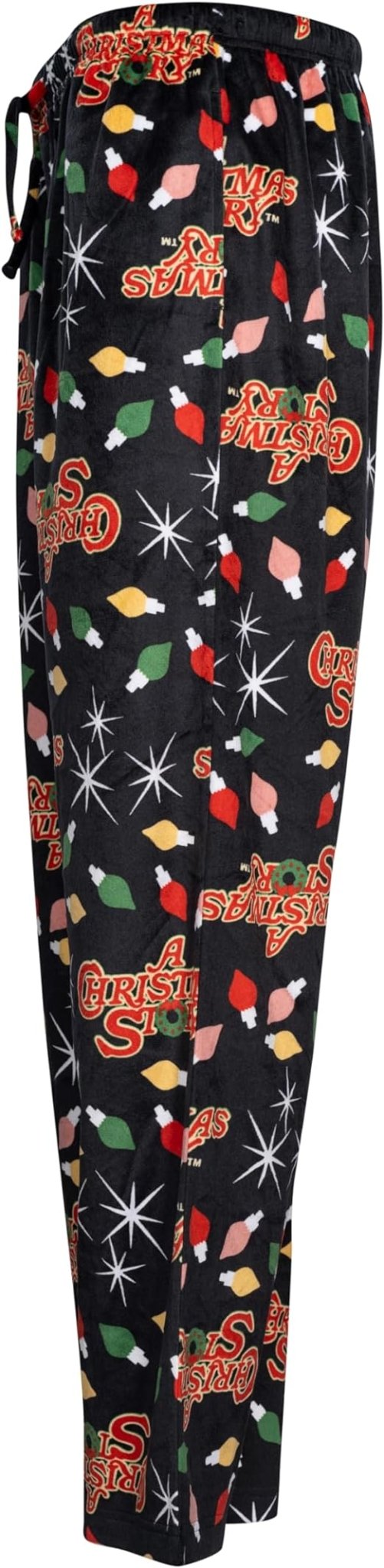 Brushed Fleece Holiday Lights PJs Lounge Pants Unisex Pajamas - TVStoreOnline