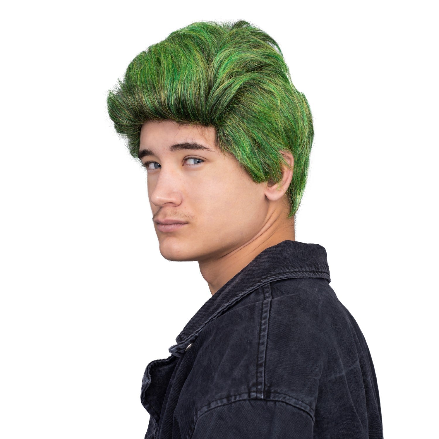 Bucky Zombie Halloween Costume Cosplay Green Deluxe Wig One Size Accessory - TVStoreOnline