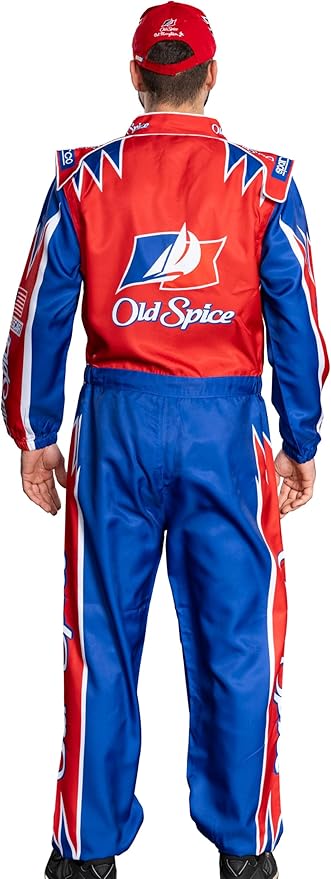 Cal Naughton Talladega Movie Replica Auto Racing Halloween Cosplay Costume - TVStoreOnline