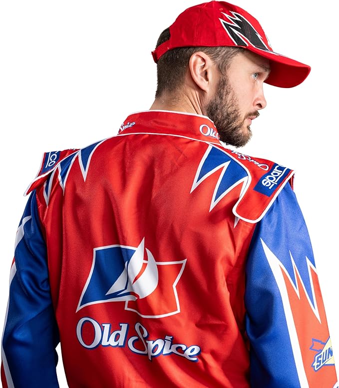 Cal Naughton Talladega Movie Replica Auto Racing Halloween Cosplay Costume - TVStoreOnline