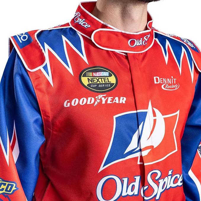 Cal Naughton Talladega Movie Replica Auto Racing Halloween Cosplay Costume - TVStoreOnline