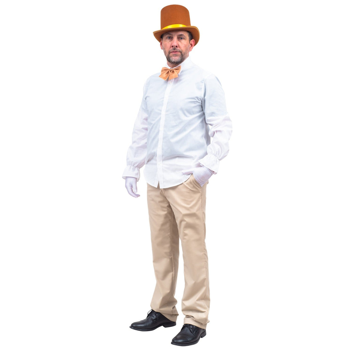 Chocolate Factory Owner Deluxe Complete Set Halloween Costume Cosplay - TVStoreOnline