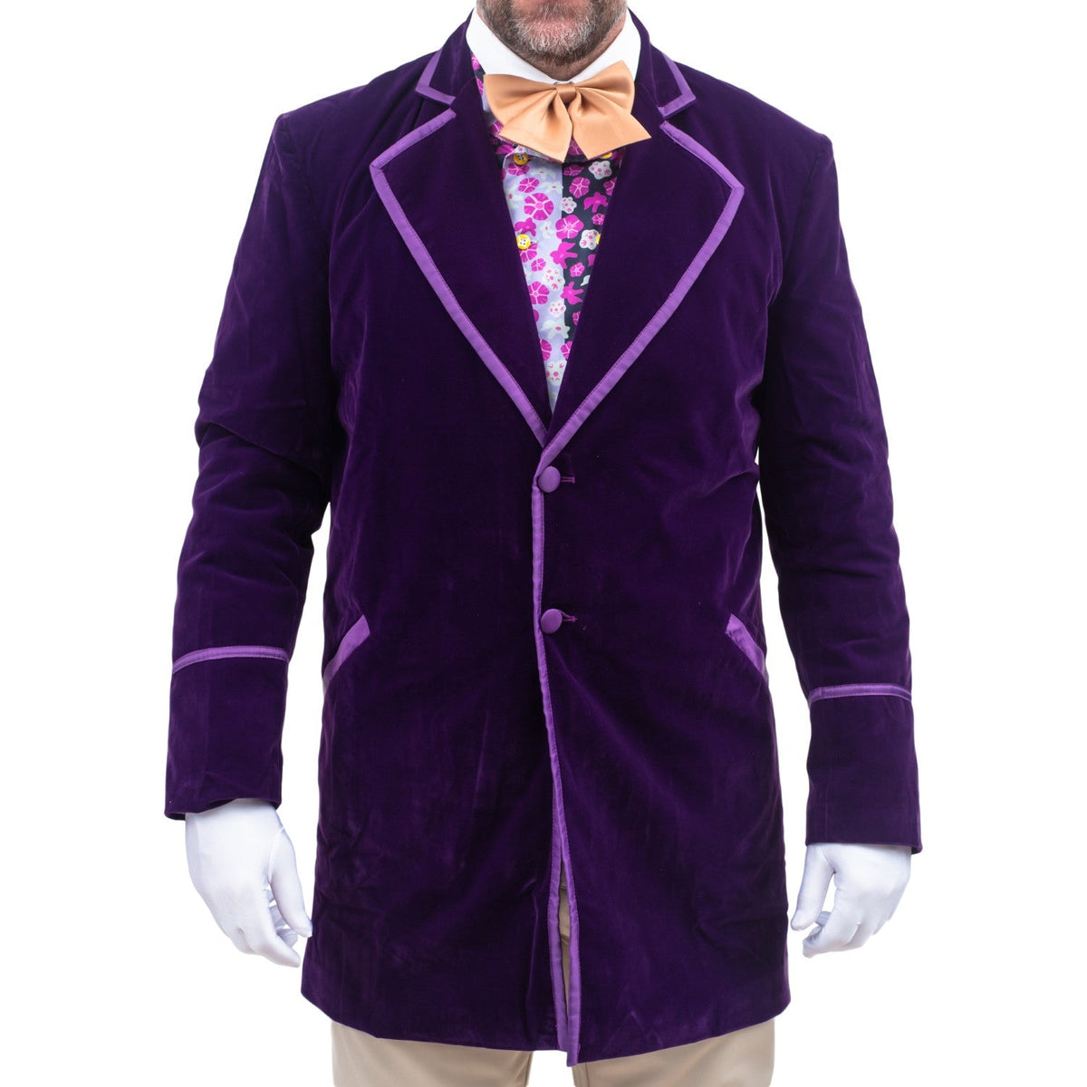 Chocolate Factory Owner Deluxe Complete Set Halloween Costume Cosplay - TVStoreOnline