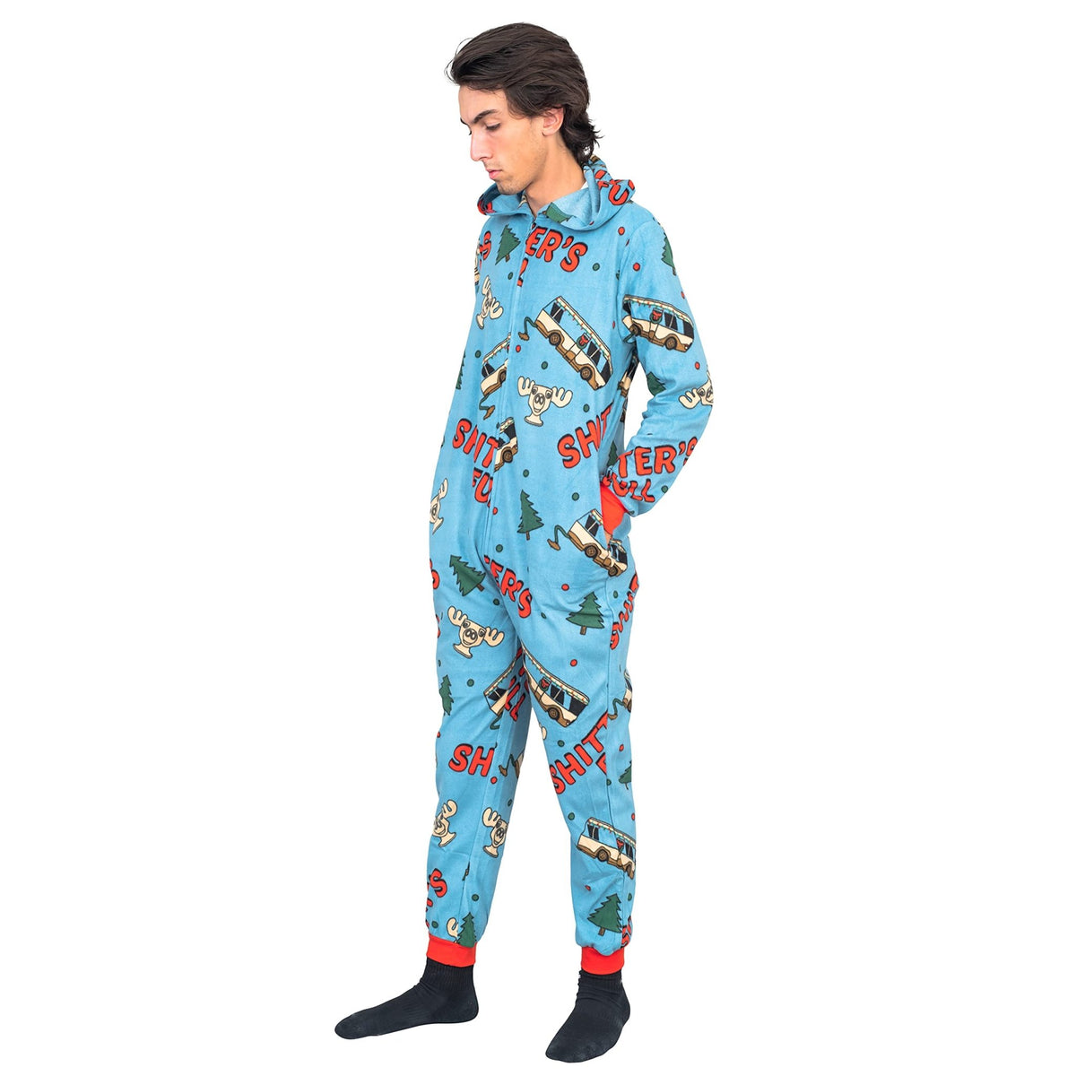 Christmas Vacation Bathroom's Full Pajama Jumpsuit - TVStoreOnline
