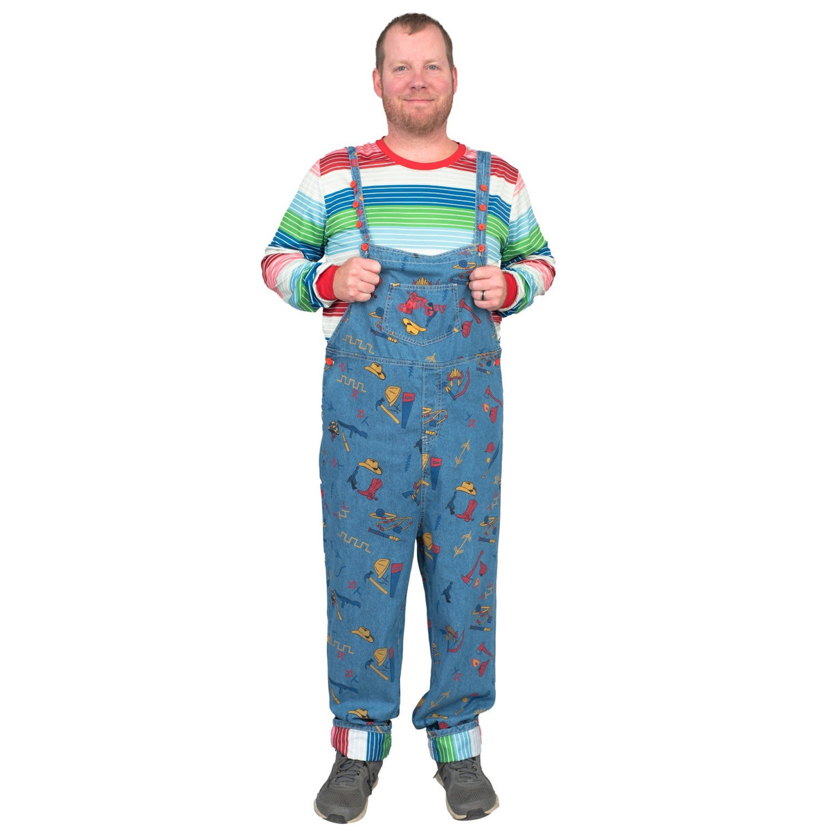 Chuckie Costume Good Guys Doll Halloween Costume Cosplay - TVStoreOnline