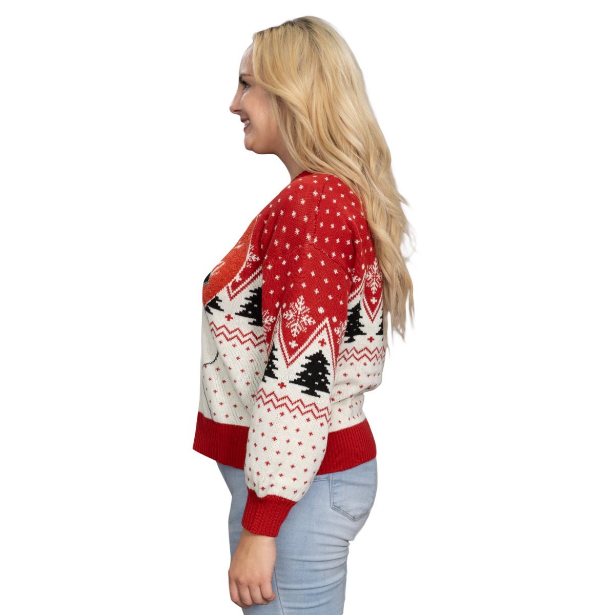 Coca Cola Heart Polar Bear Drinking Sweater - TVStoreOnline