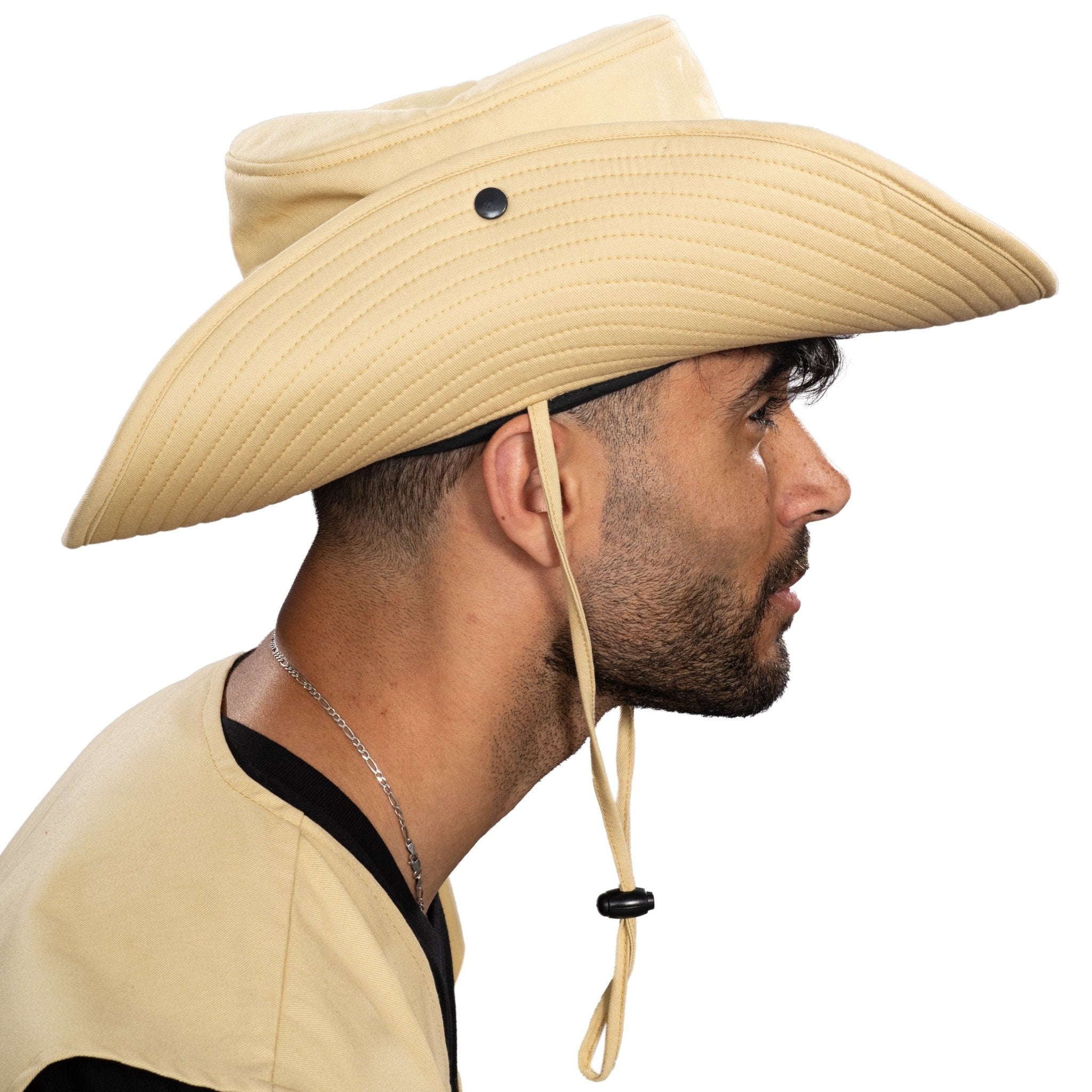 Dinosaur Park Ranger Jurassic Vest and Hat Halloween Costume Cosplay Set - TVStoreOnline